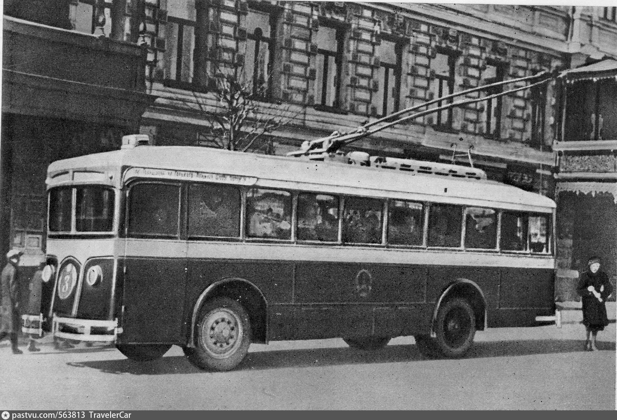 первый троллейбус фото