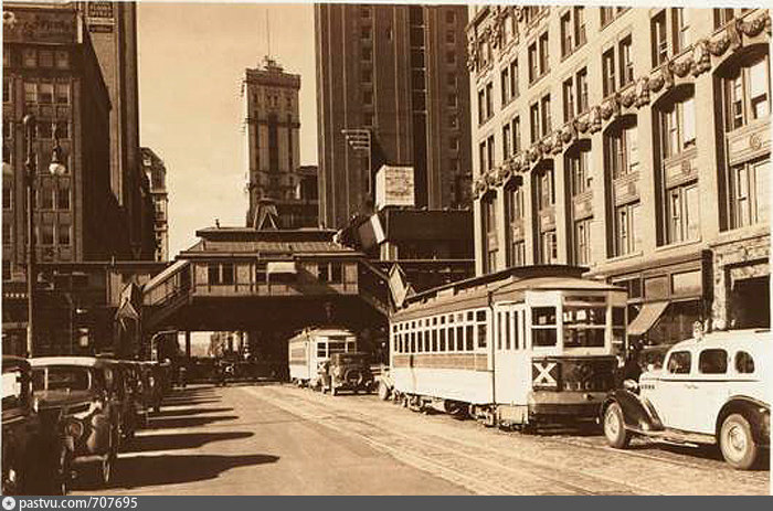 West 42nd Street, west across Sixth Avenue