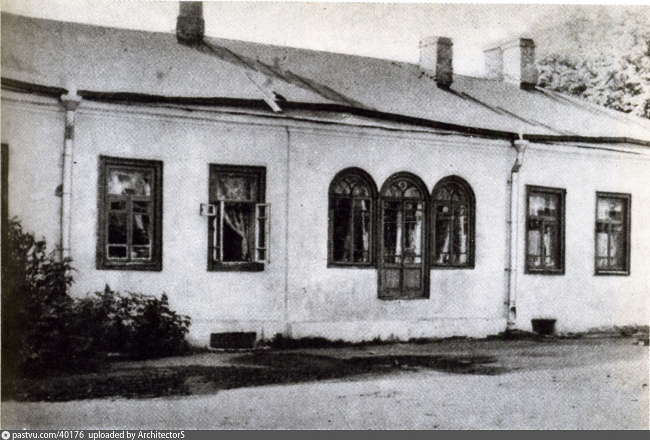 Гранатный переулок. Дом, в котором родился К.Г. Паустовский - Retro photos