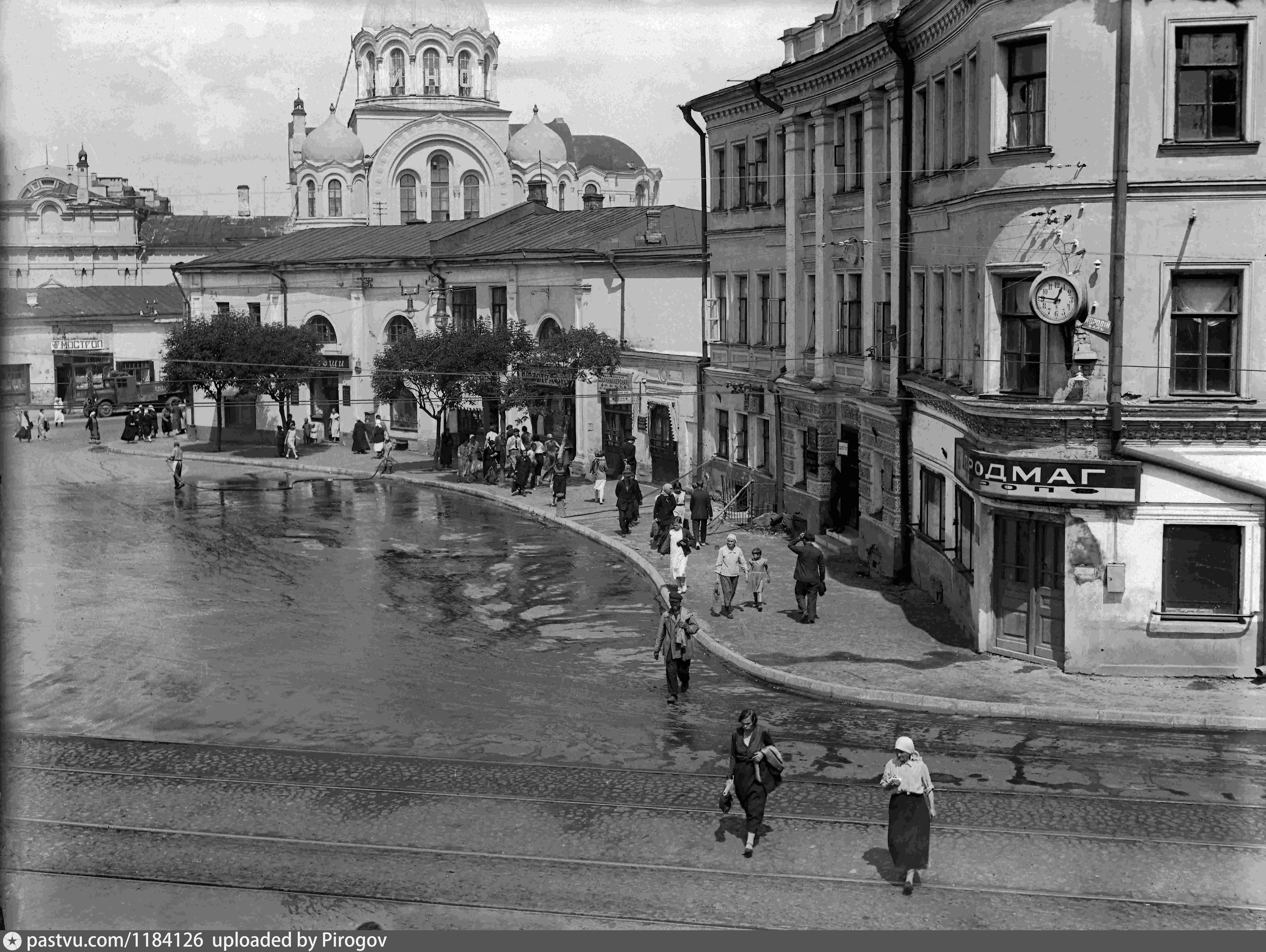 Калужская площадь в 50е годы