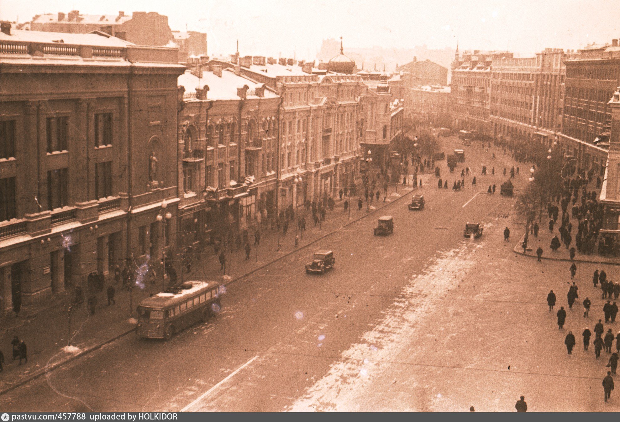 Киев Крещатик 1950