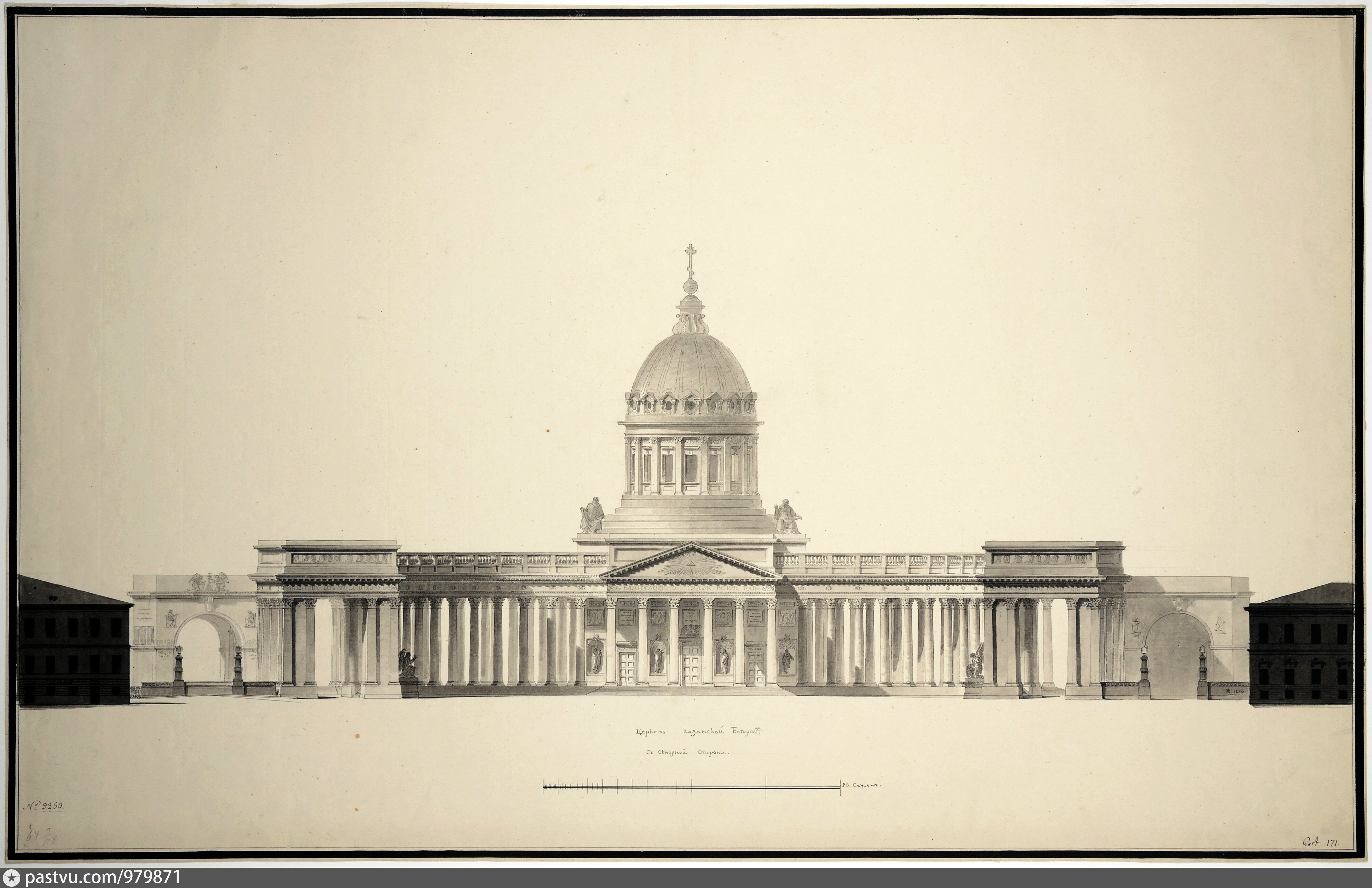Воронихин проект Казанского собора