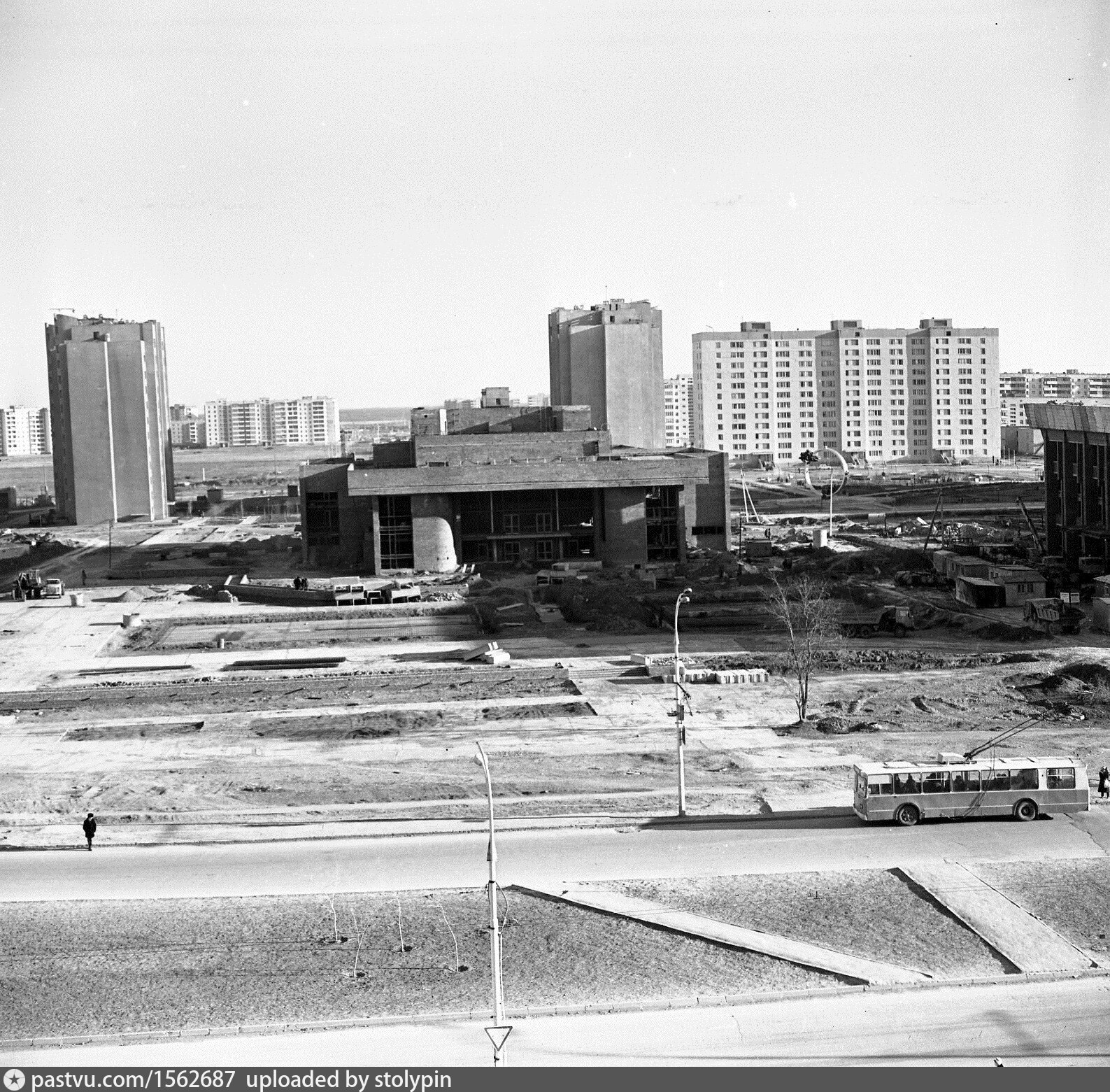 Белгород 1986 стройка