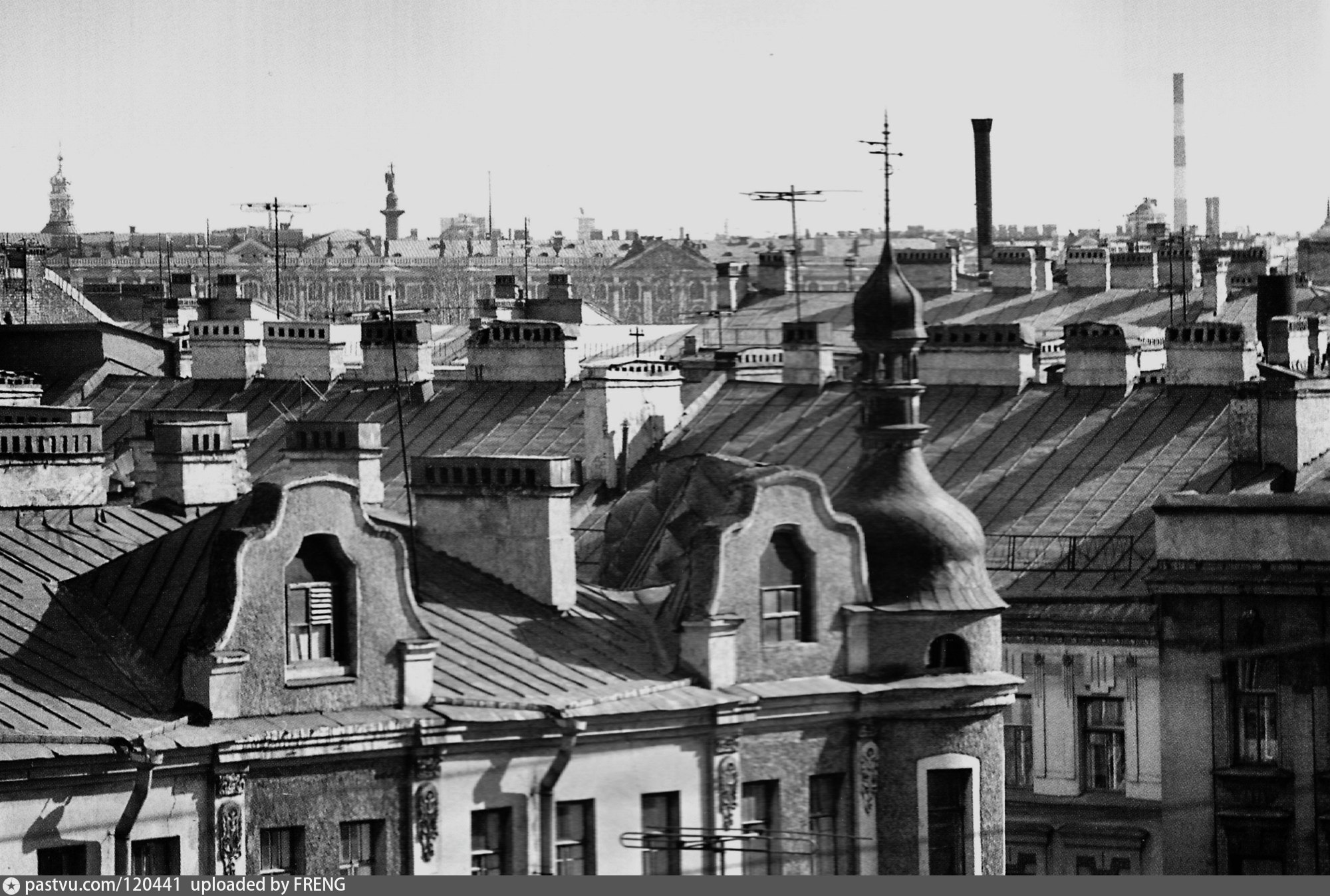 старые крыши москвы