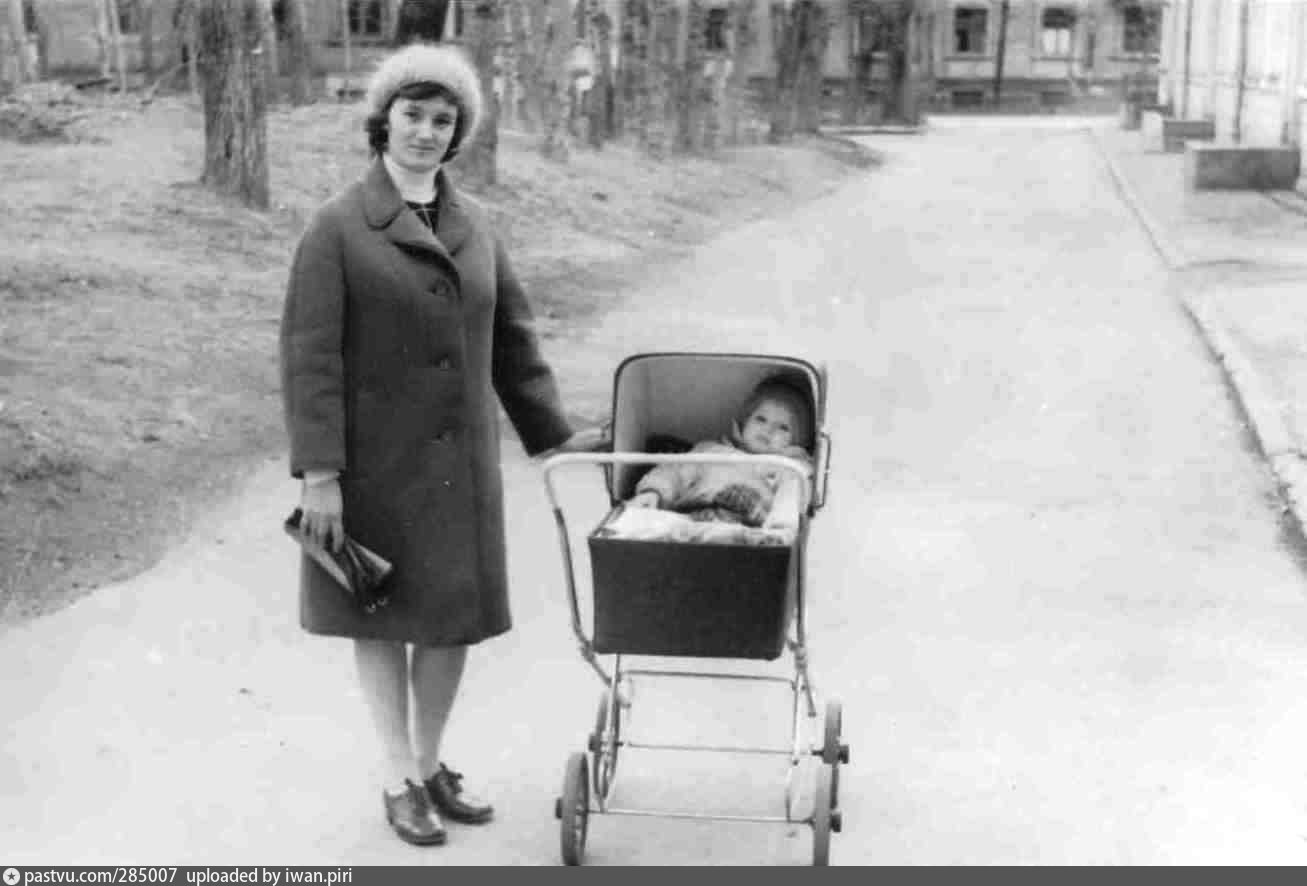 Детские коляски 1955 год
