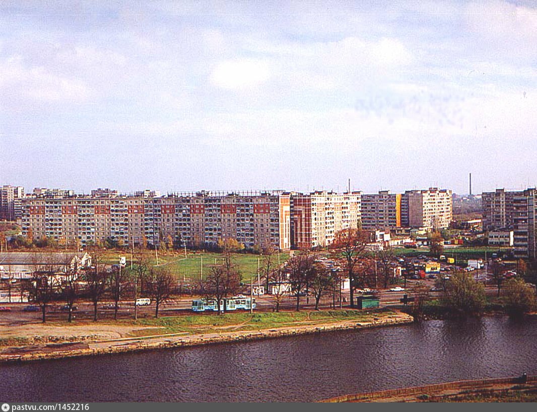 Калининград 2000 год фото Вид на Октябрьский остров