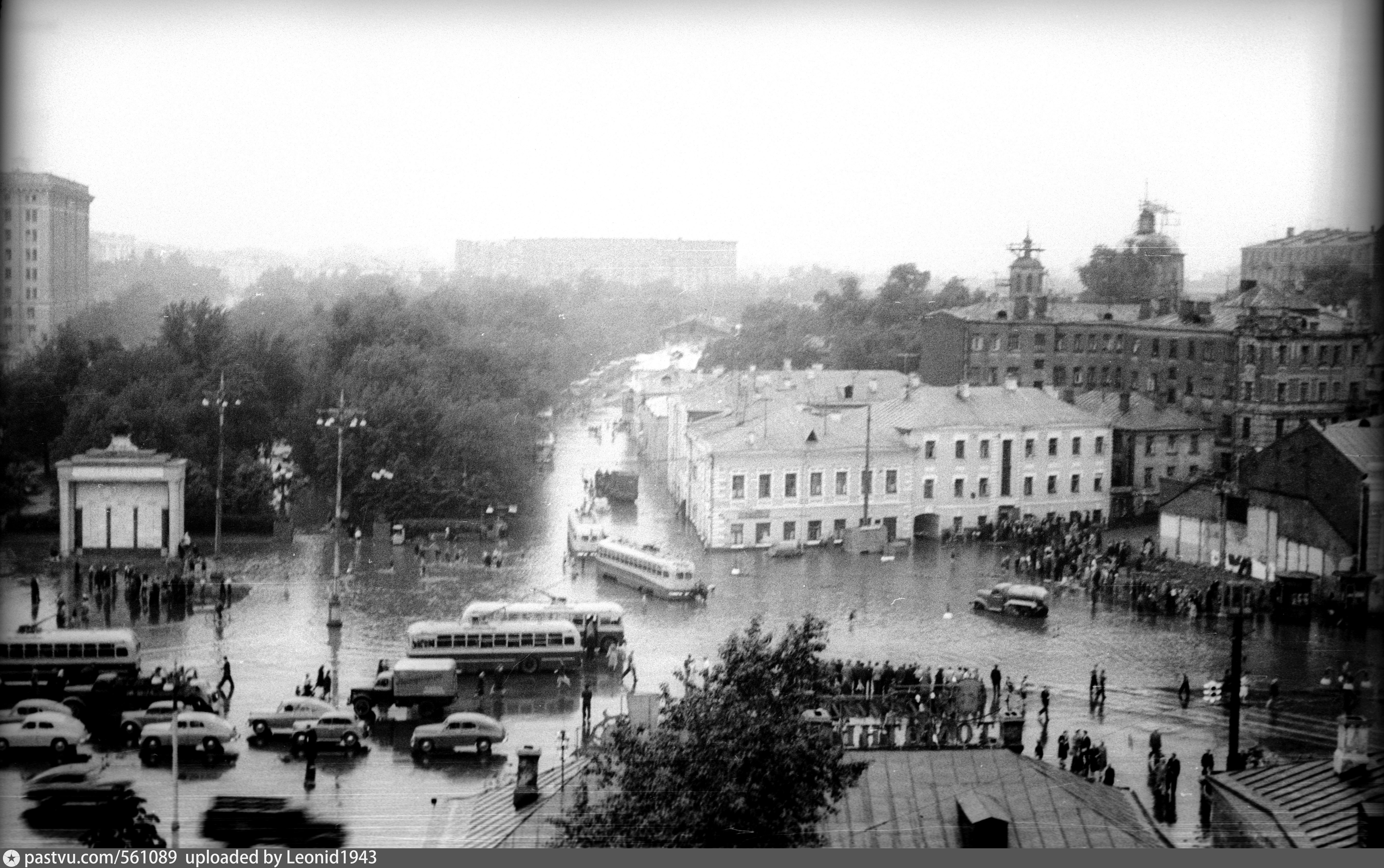 Наводнение Неглинная 1965