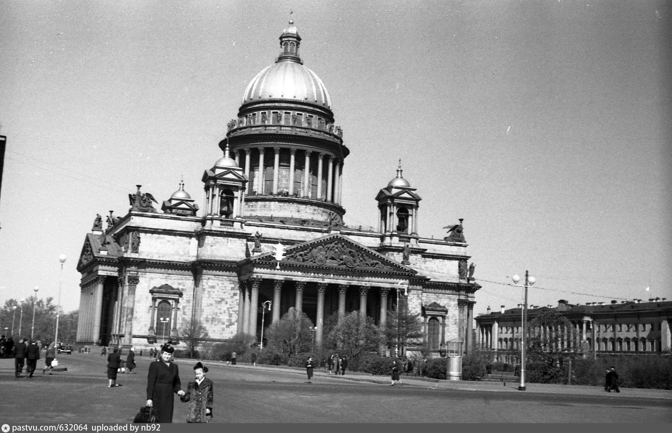 Исаакиевский собор в 1950 х