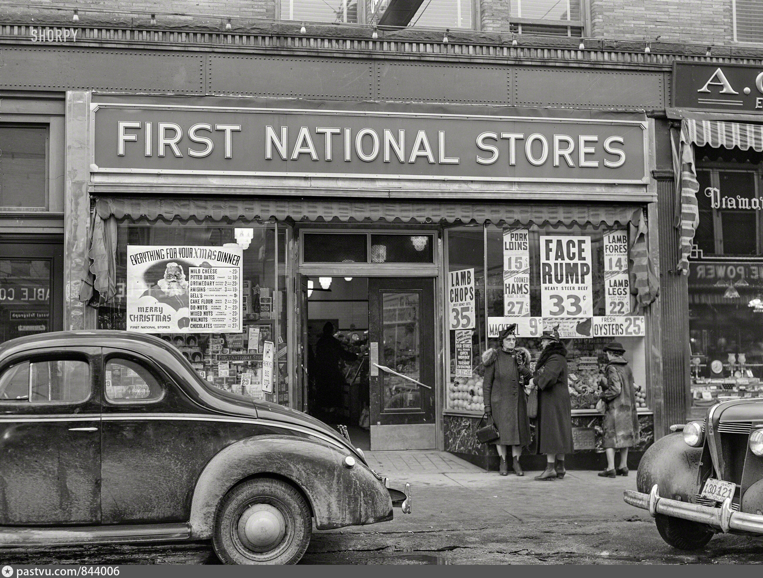 магазины в америке старые фото 1920 годы