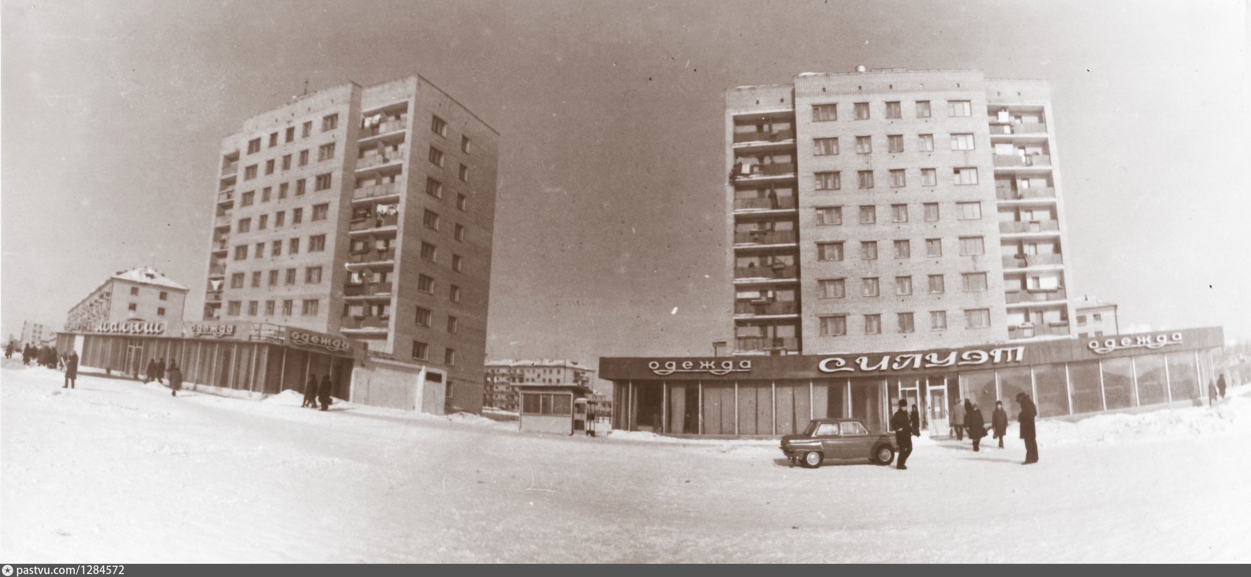 Советская октябрьская. Комсомольск-на-Амуре 1970. Фото дома Октябрьская 85.