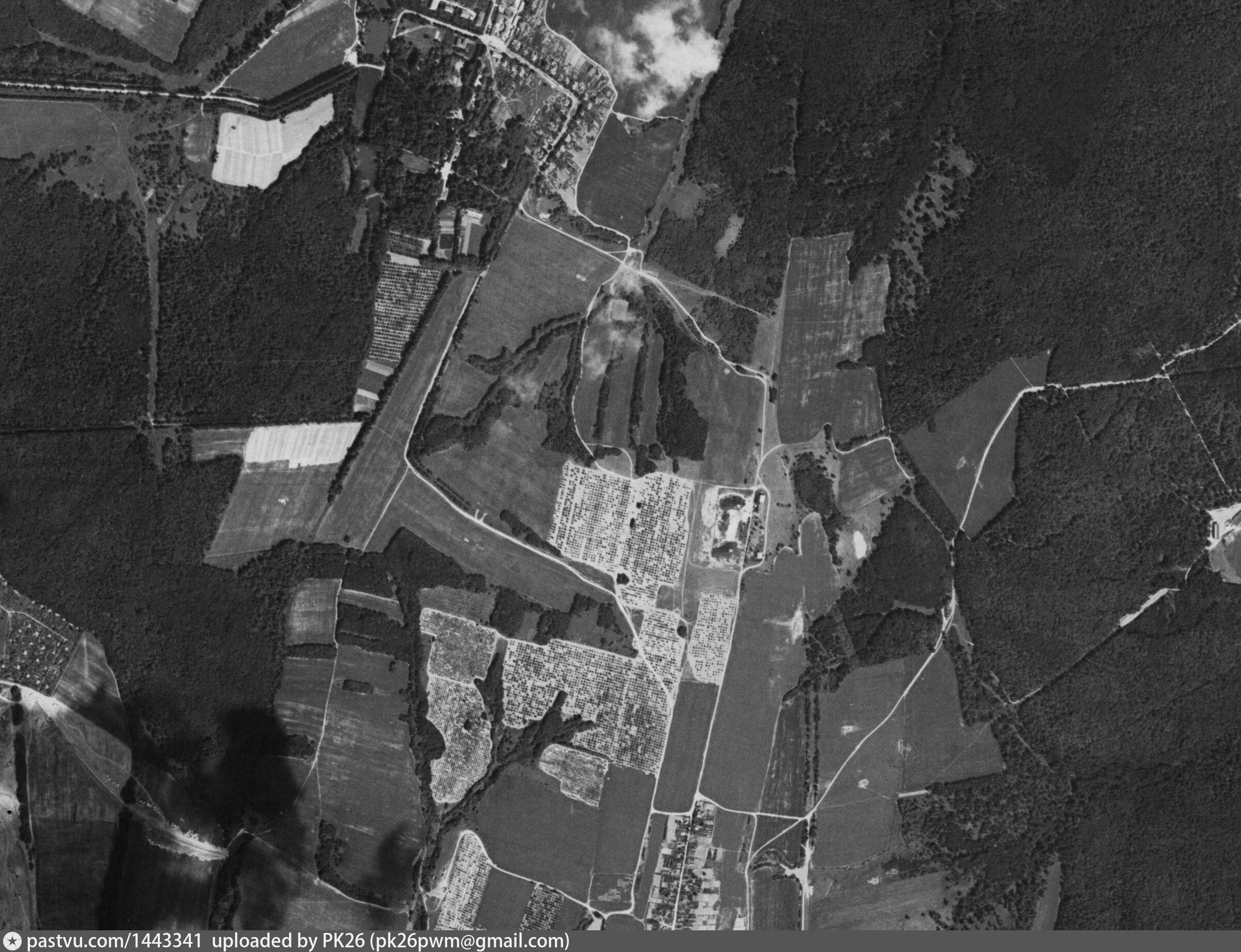Спутниковые снимки Ленинградской области 1980 года
