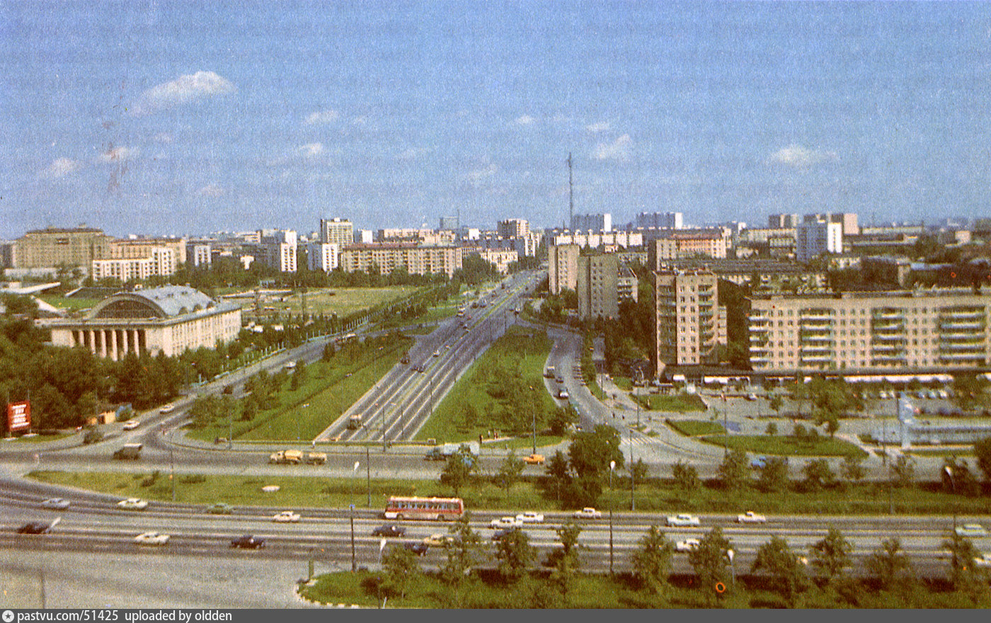 Ленинградский проспект 1990 год