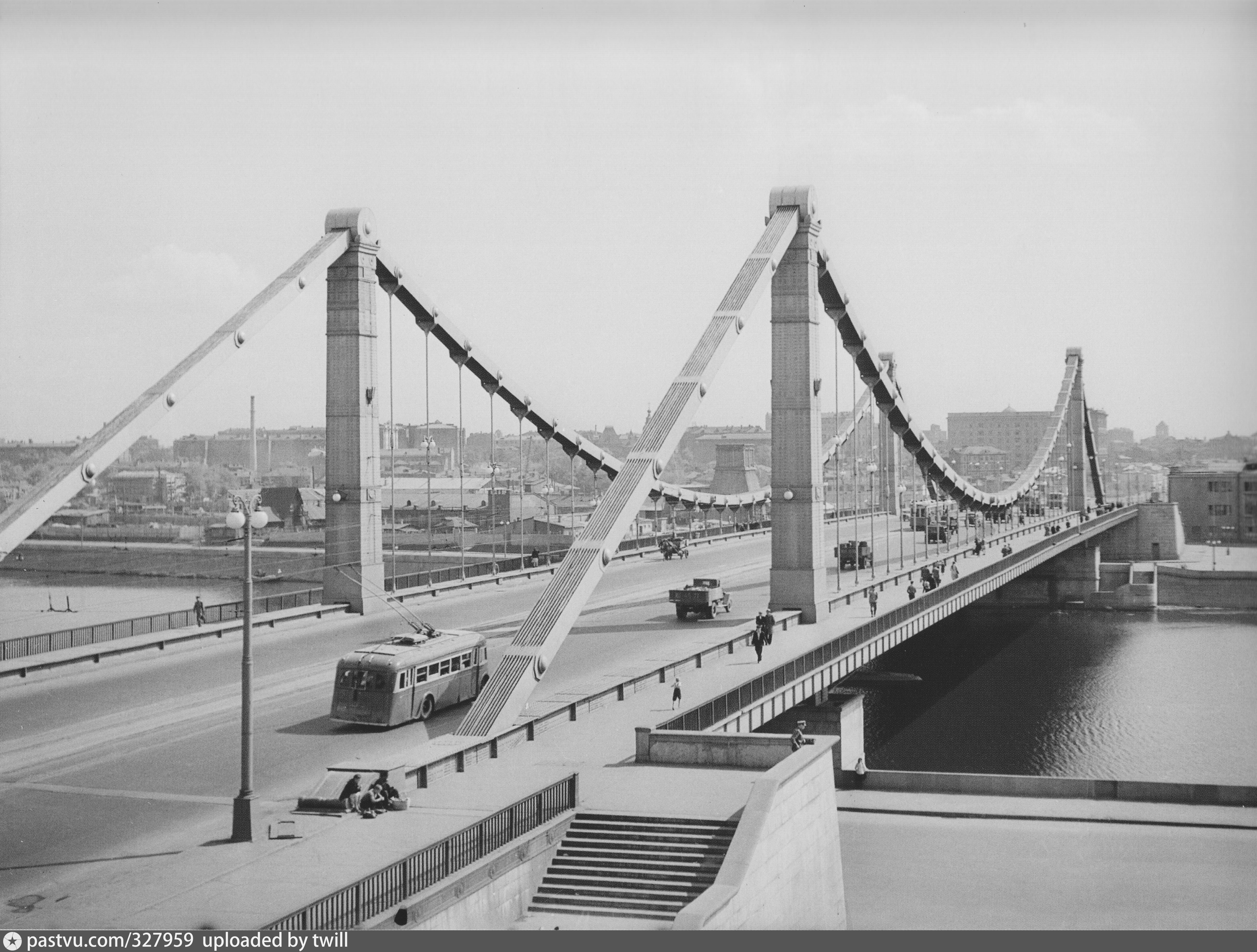 старый крымский мост в москве