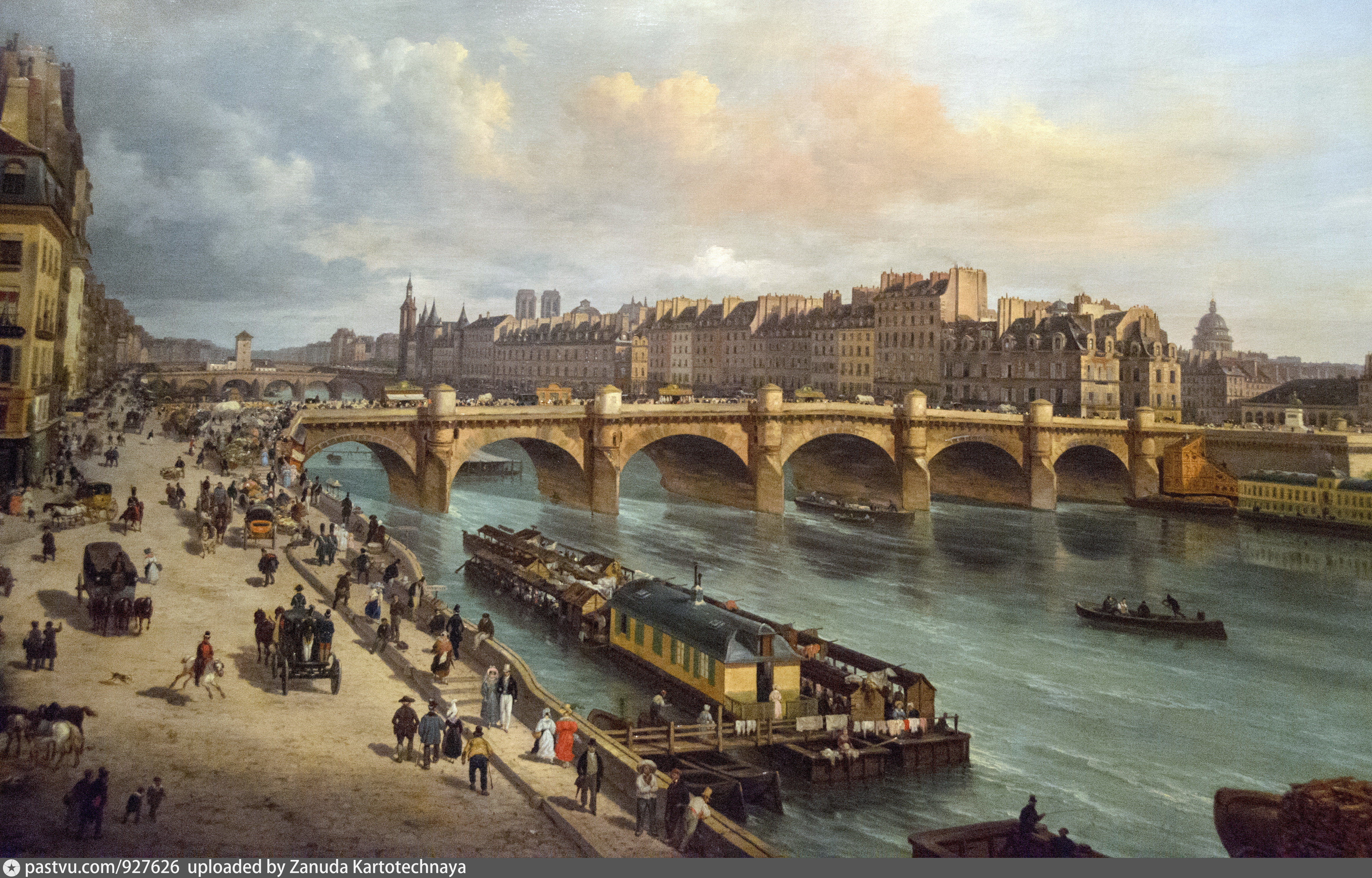 Франция 1800. Франция 1800 год. Италия 1830 е. История Франции. Джузеппе Канелла вид на новый мост.