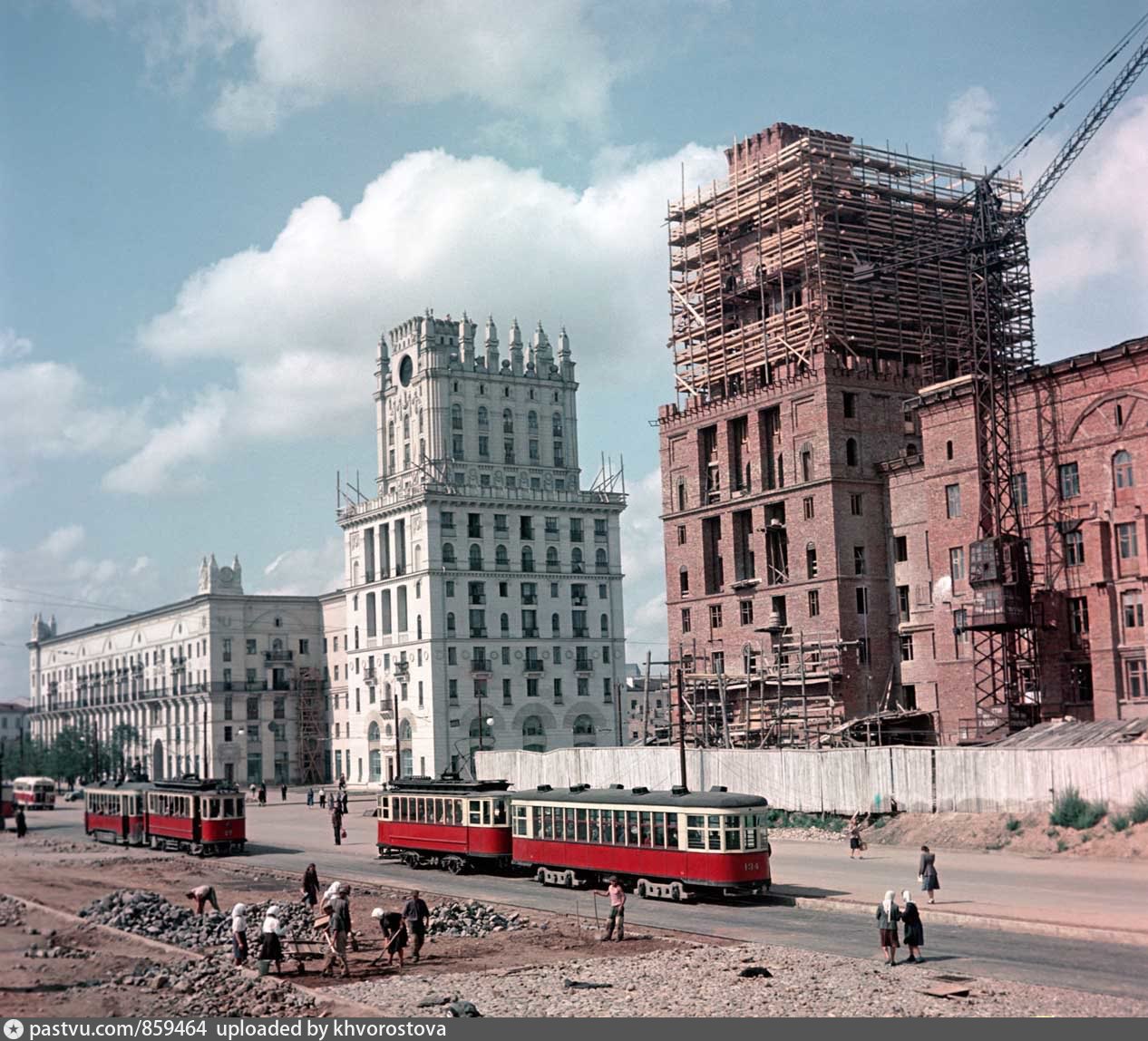 Минск площадь Победы 1950