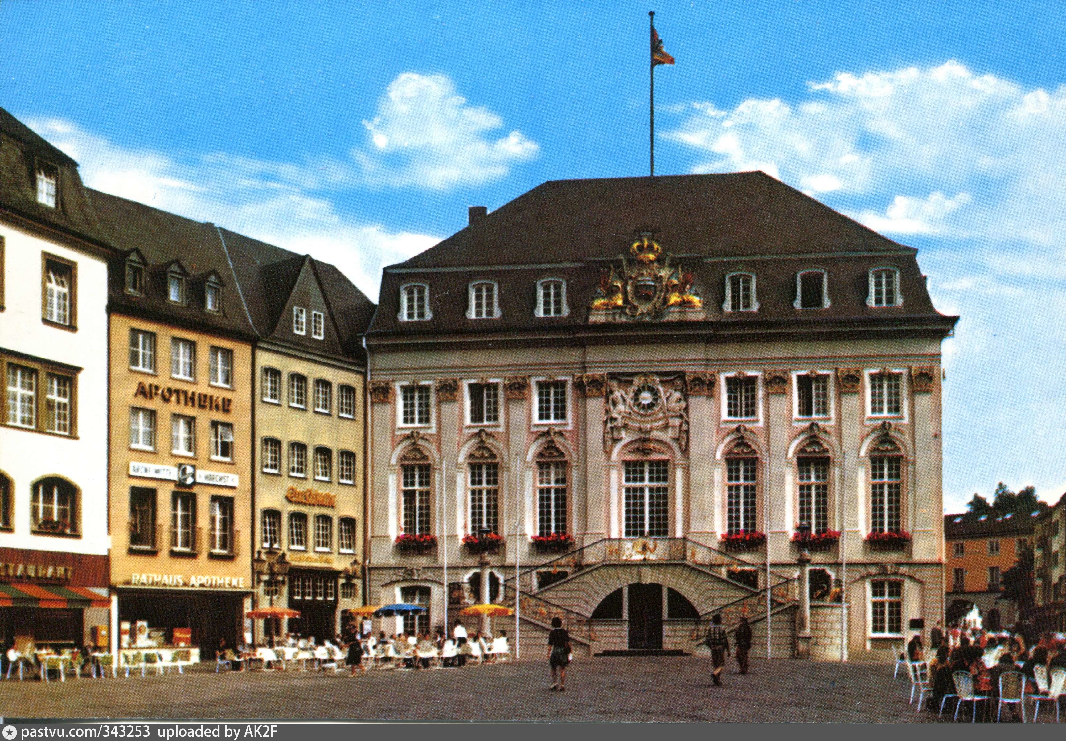 1985—1989 BONN am Rhein - Rathaus.