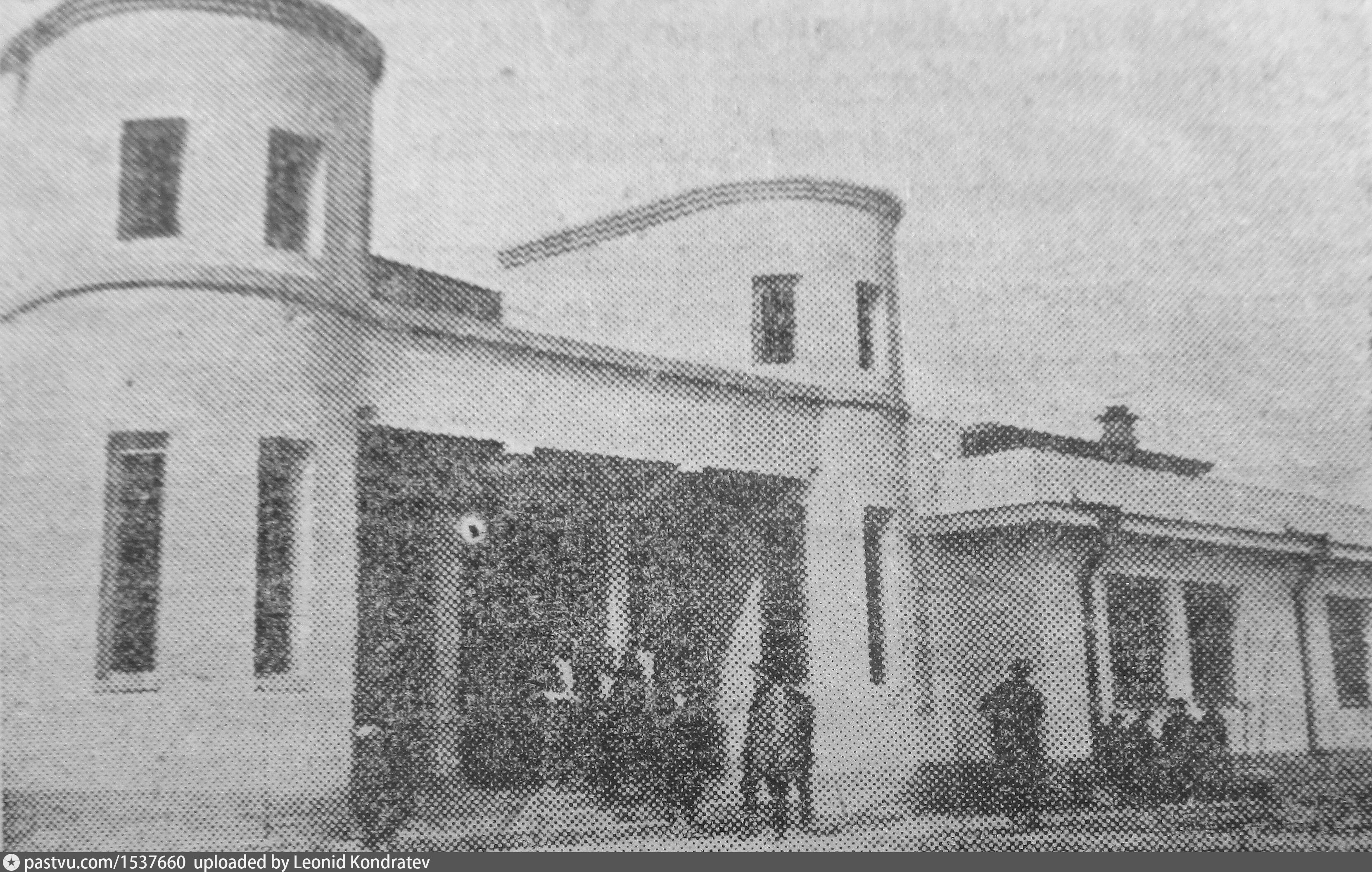 Новое здание Дома Советов в районном центре