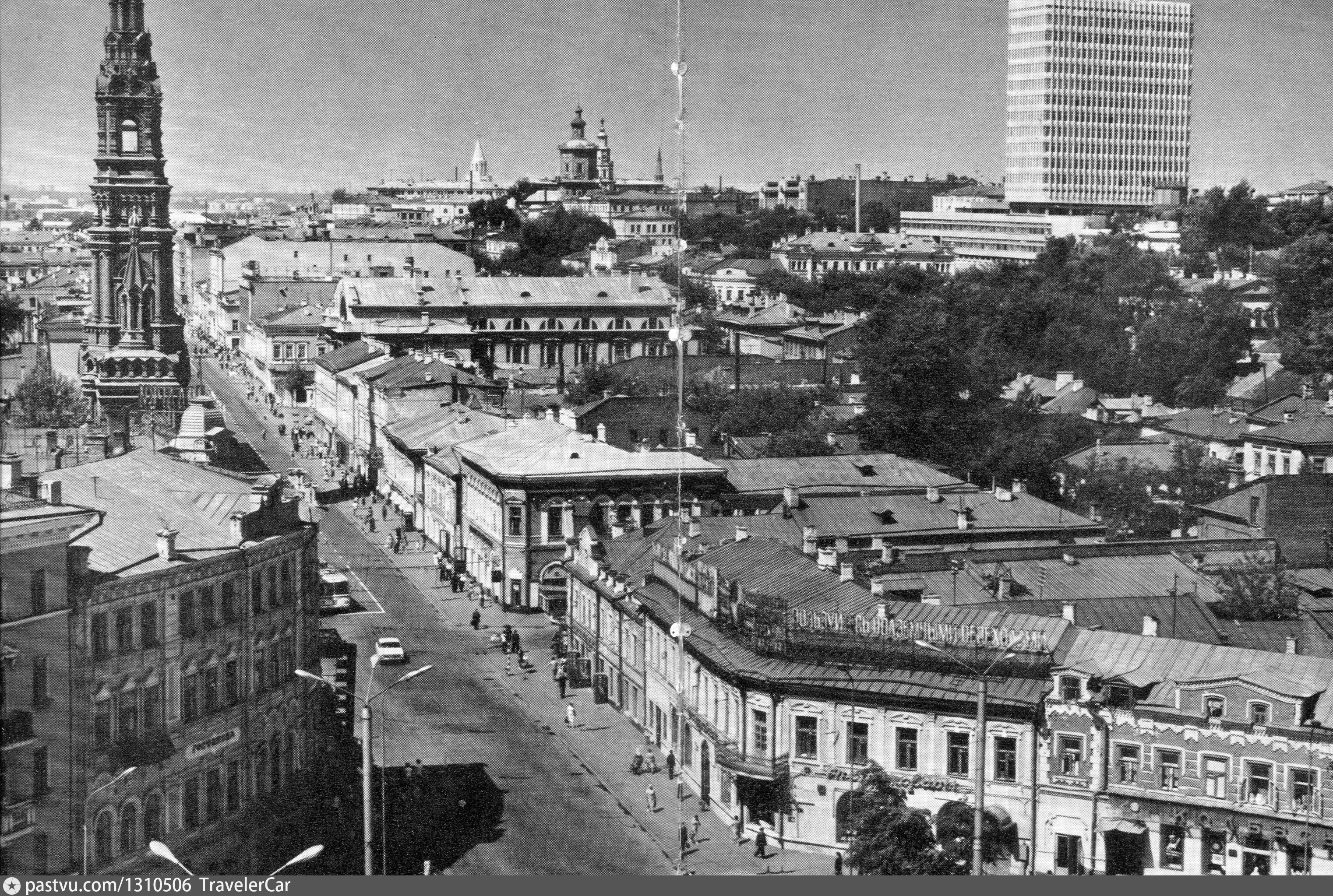 Улица Баумана Казань 1980