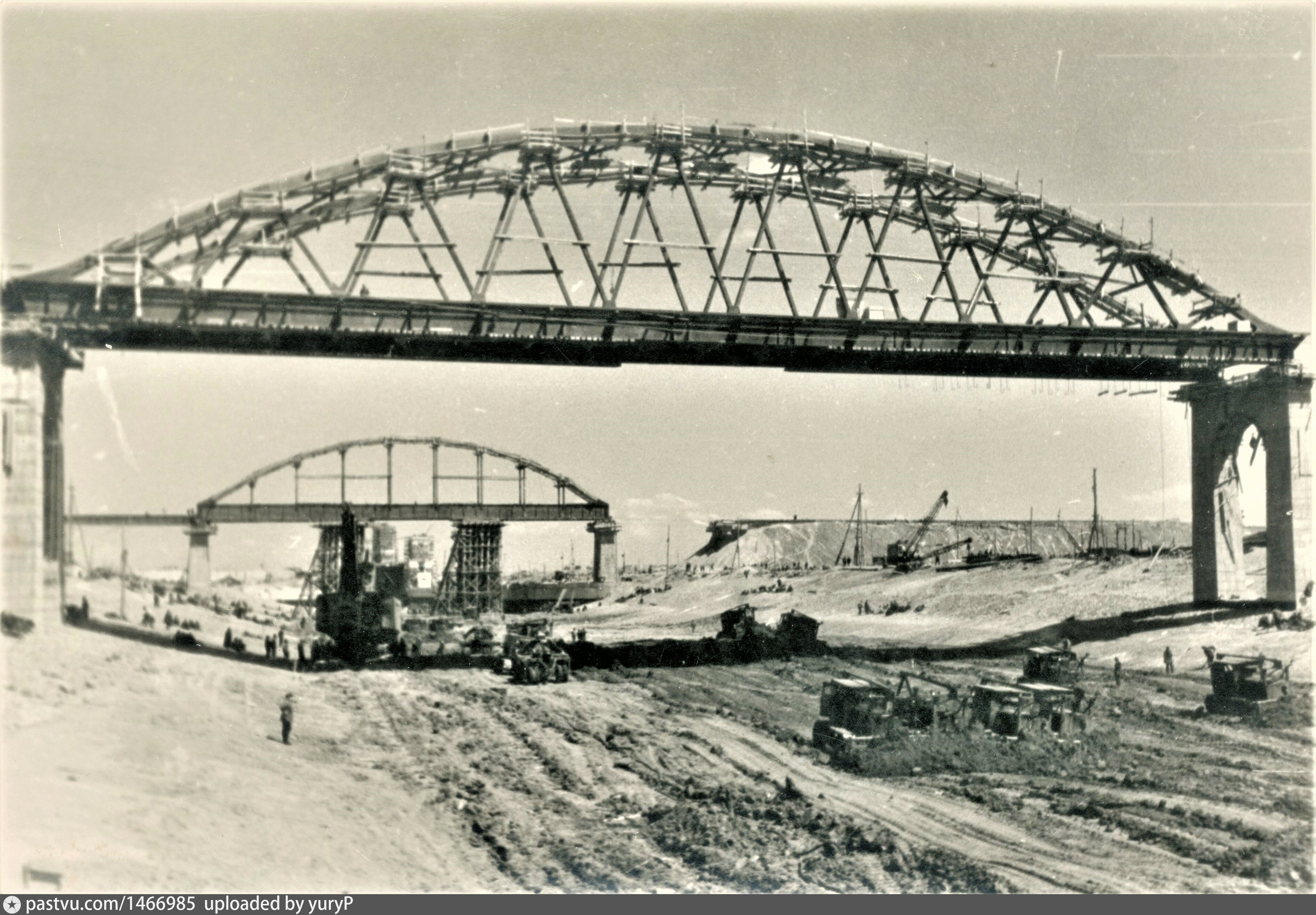 Волго-Донской канал стройка архив 1950