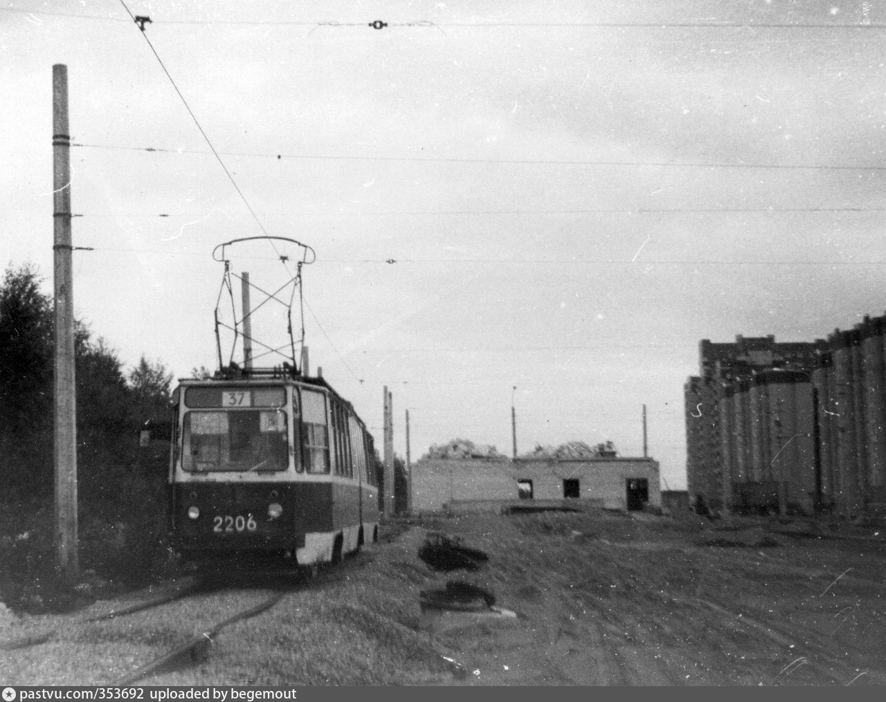 Трамвай в рыбацком старые фото