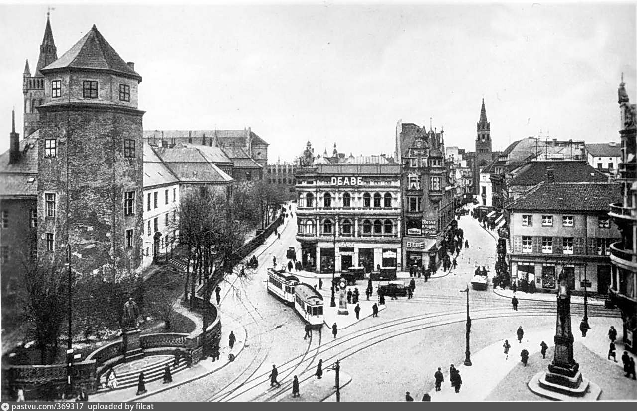 Калининград исторические фото Königsberg. Münzplatz - Retro photos