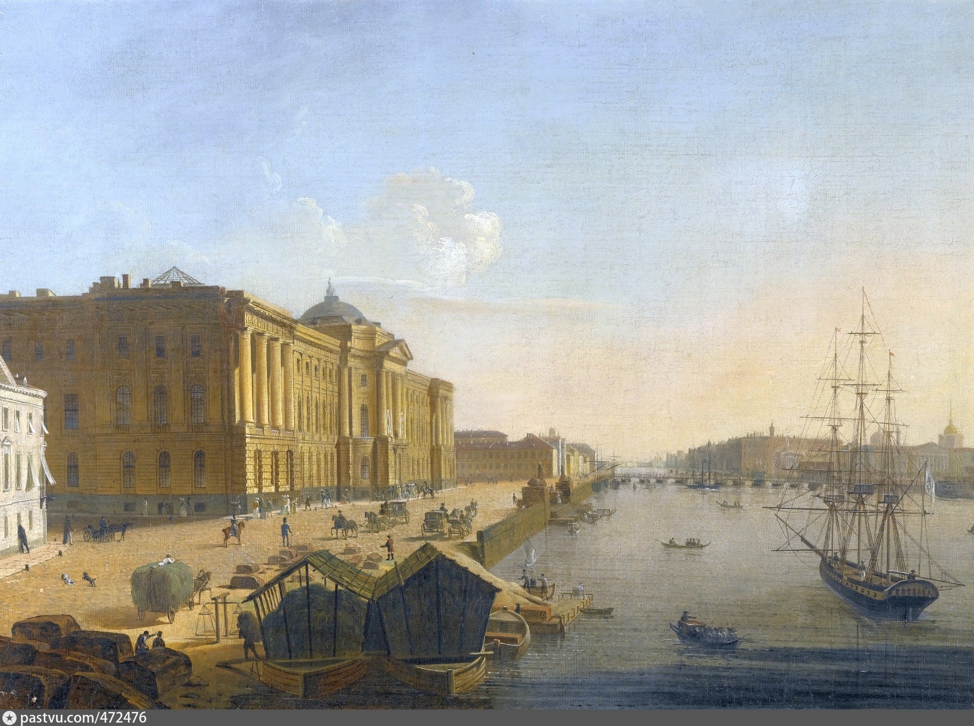 Академия художеств в Санкт-Петербурге 18 век
