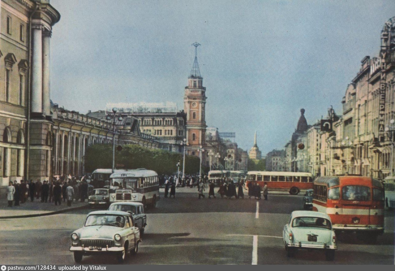 Невский проспект Ленинград 1962