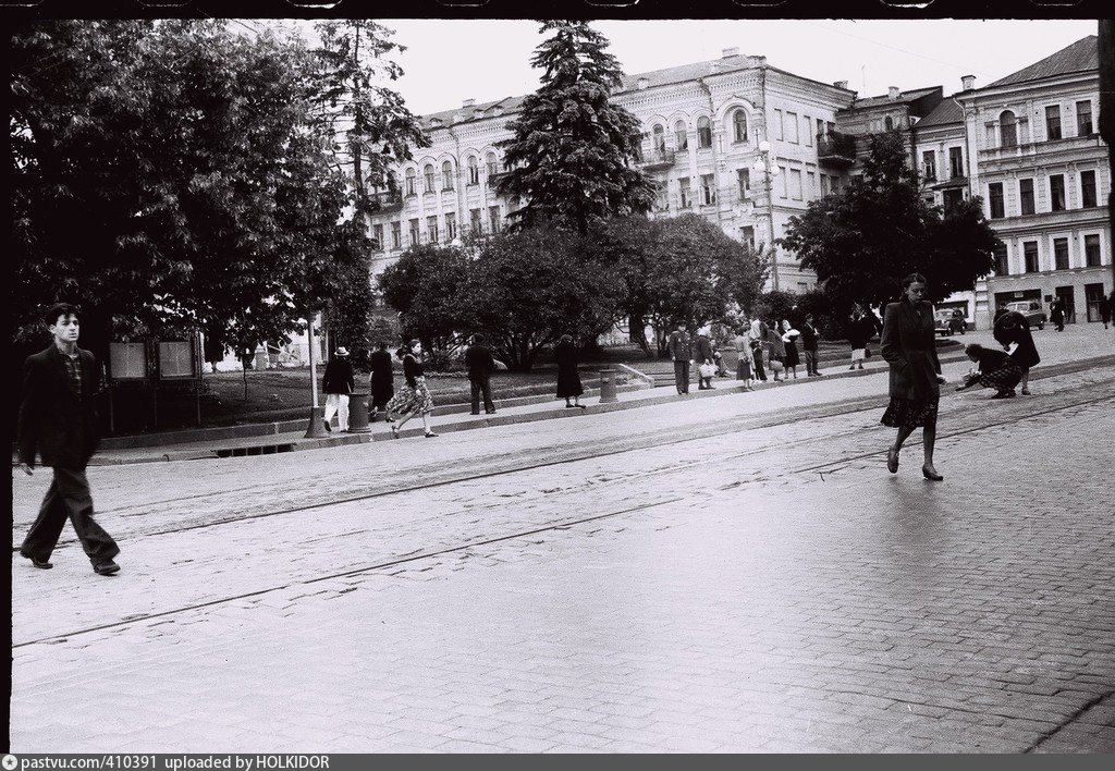 Первая владимирская улица. Киев 1950-е. Киев 1955. Киев 1950-е и евреи.