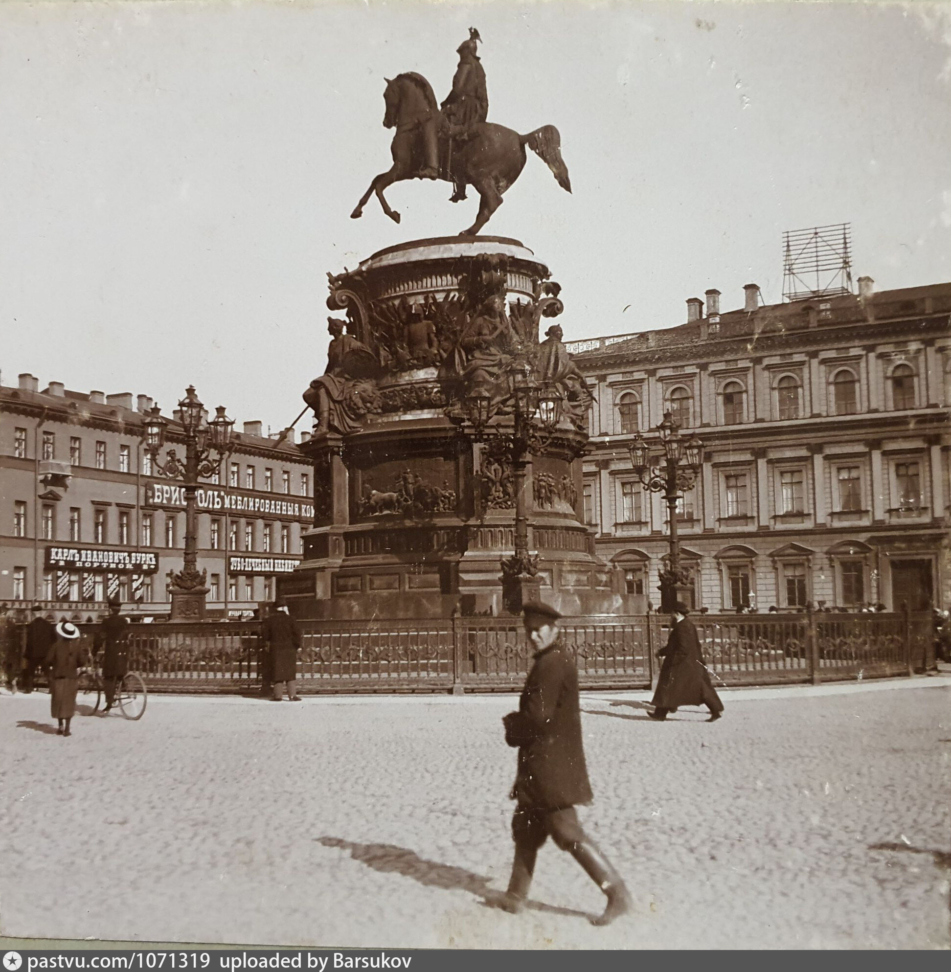 памятник николаю 1 в санкт петербурге