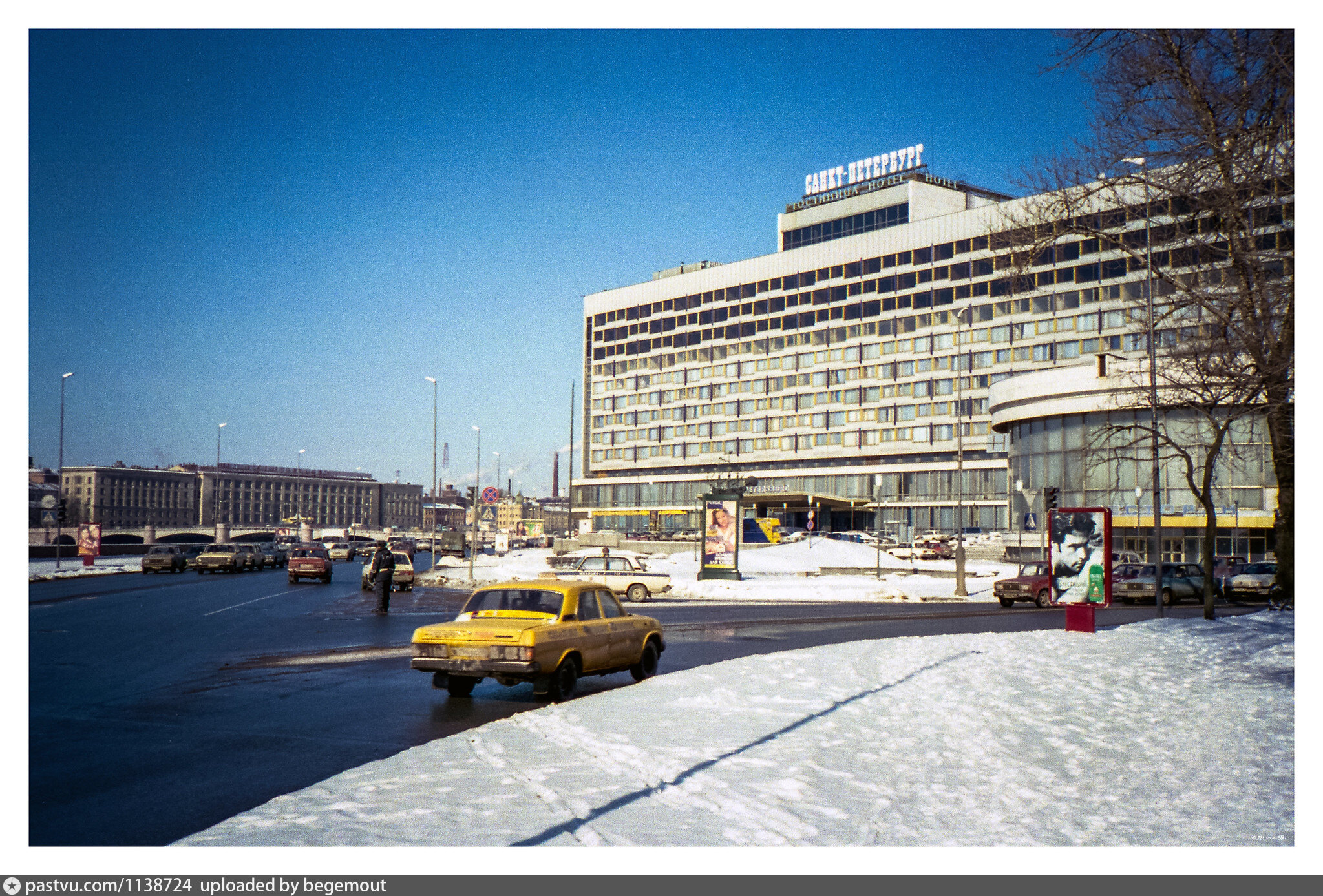 Гостиница Москва Санкт-Петербург 1990