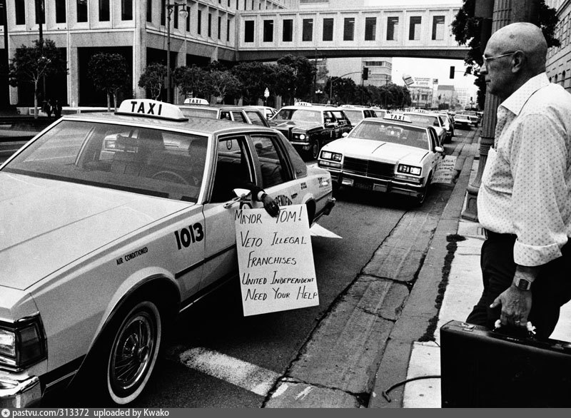 Taxi Drivers Protest