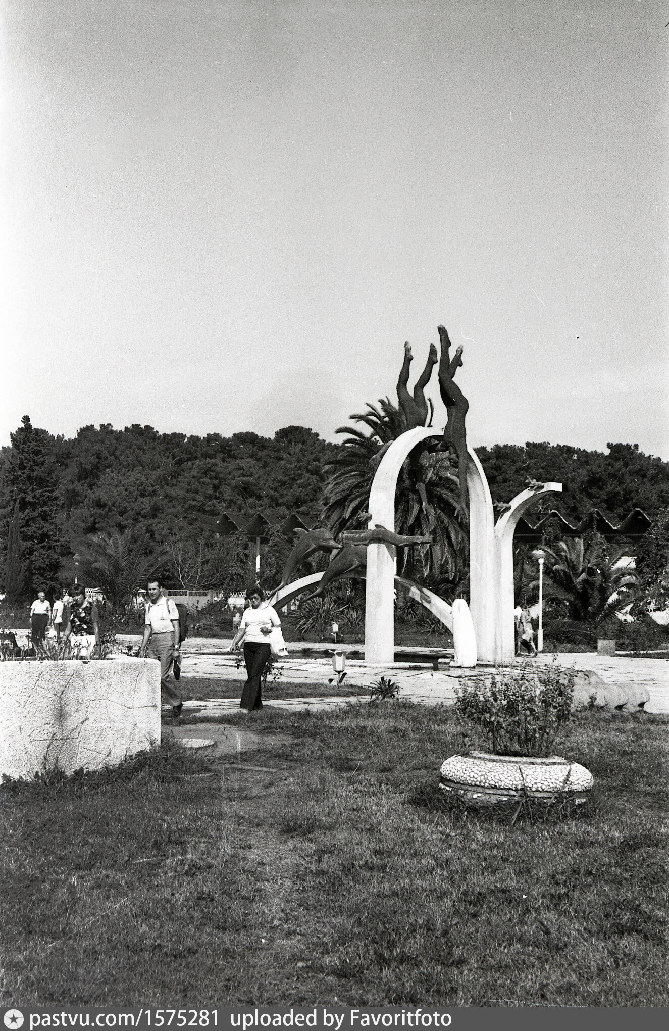 Пицунда пляж 1982