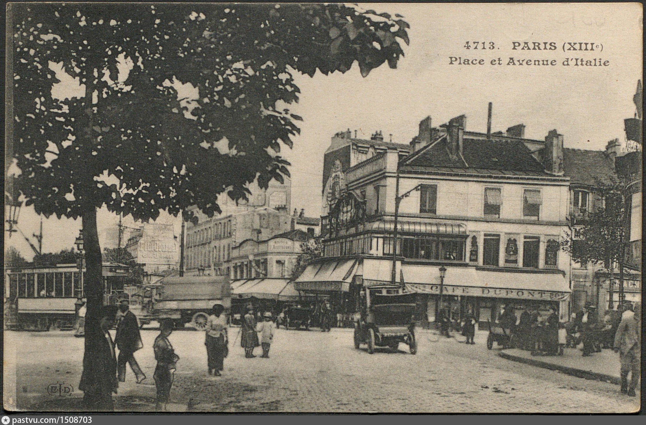 Place et Avenue d'Italie