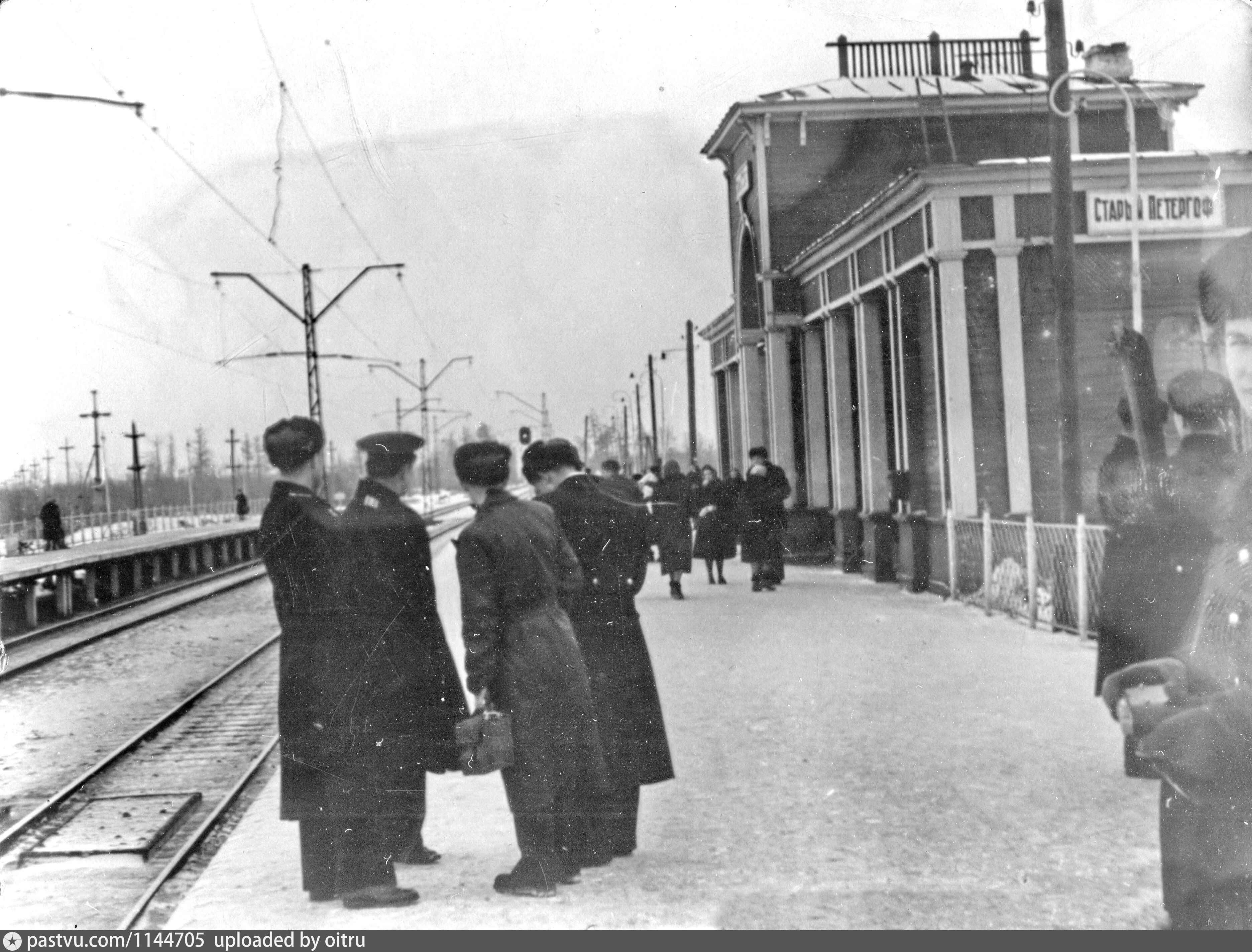 Балтийский вокзал старый петергоф на завтра. Вокзал старый Петергоф до войны. Станция старый Петергоф СПБ. Старое фото платформы в Петергофе. Фото станции старый Петергоф в 70 годы.