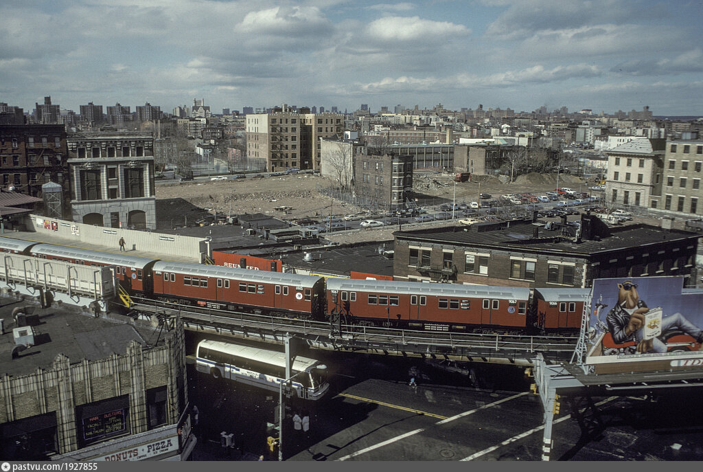 View of Simpson Street station