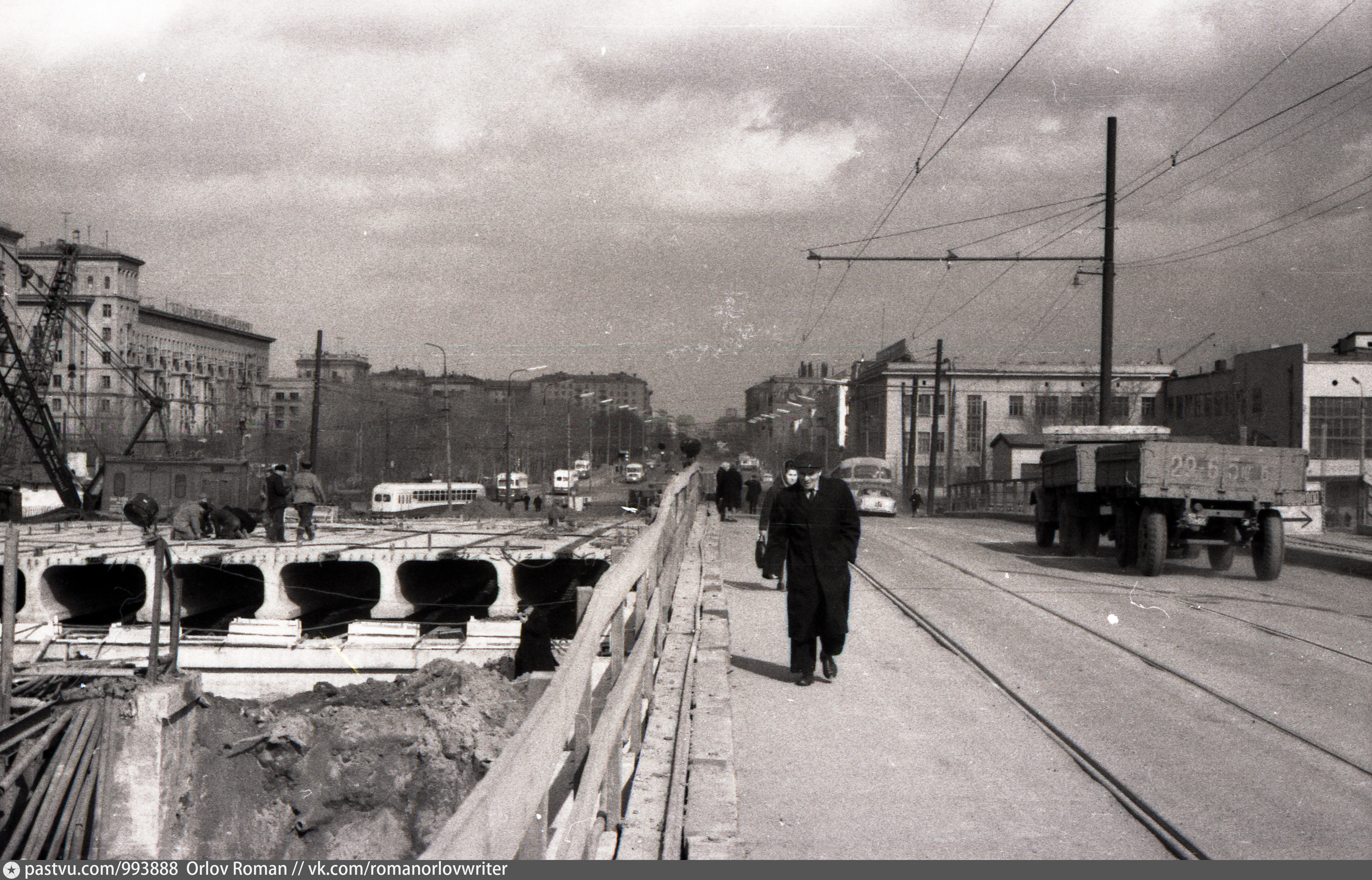 Половина 60. Дангауэровский путепровод. Путепровод Московский проспект 1954. Бутырский путепровод 1980-е. Дангауэровский мост Москва.