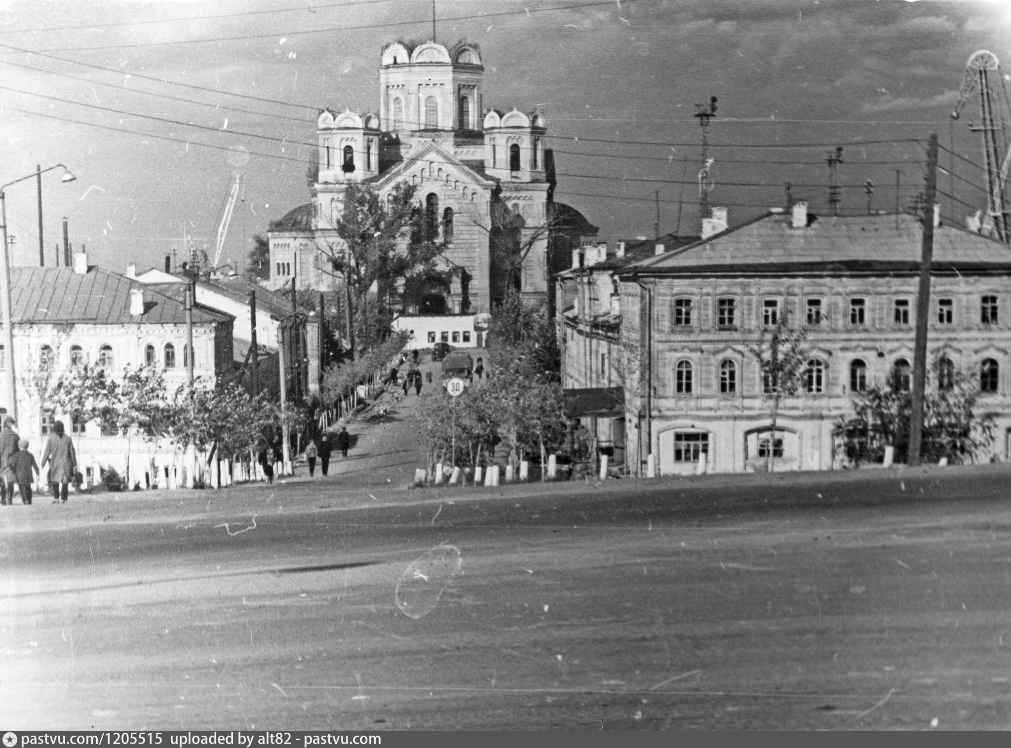 Старый Саратов собор Александра Невского