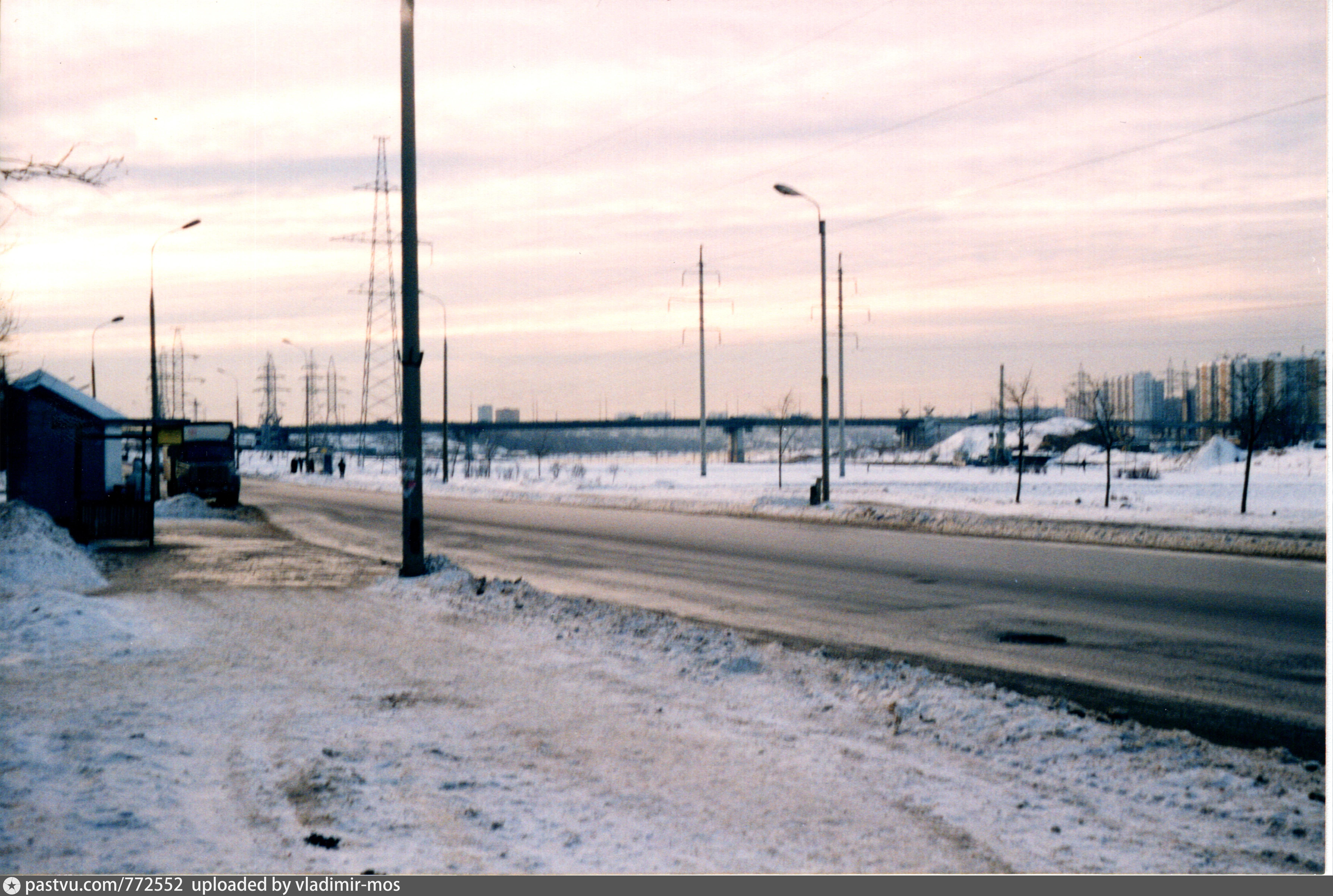 Улица Борисовские пруды - Retro photos