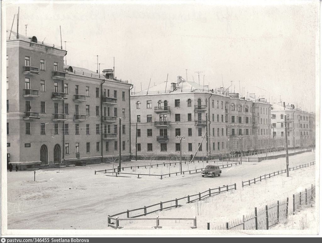 Улица Карла Маркса Красноярск 1960е