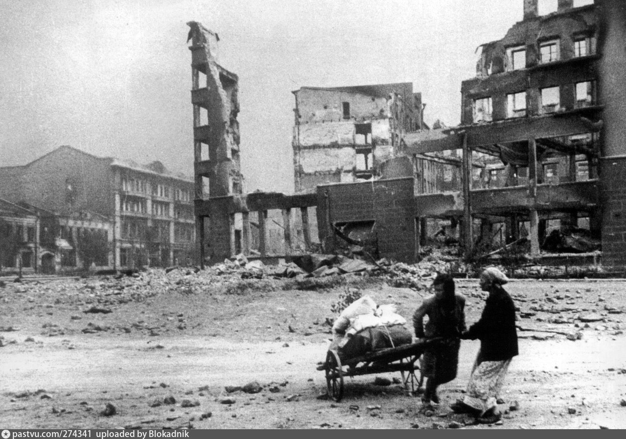 Бомбардировка Сталинграда 23 августа 1942