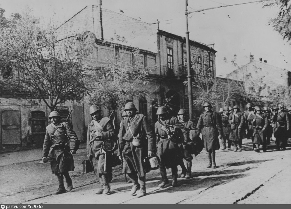 Одесские войска. Румынские войска в Одессе 1941-1944. Захват Одессы 1941.