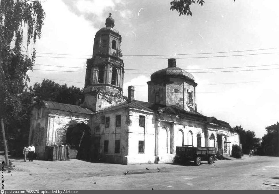 Тихвинский храм в Алексеевском 1888