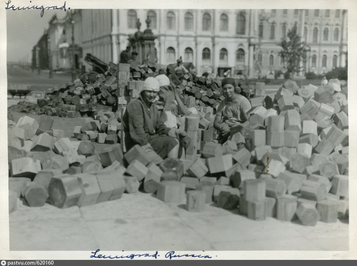 Торцовая мостовая. Матрас 1930 года.