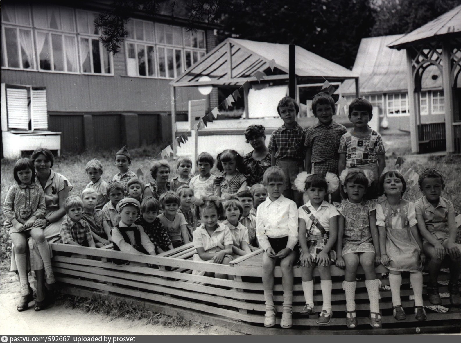 Детский сад на даче СССР