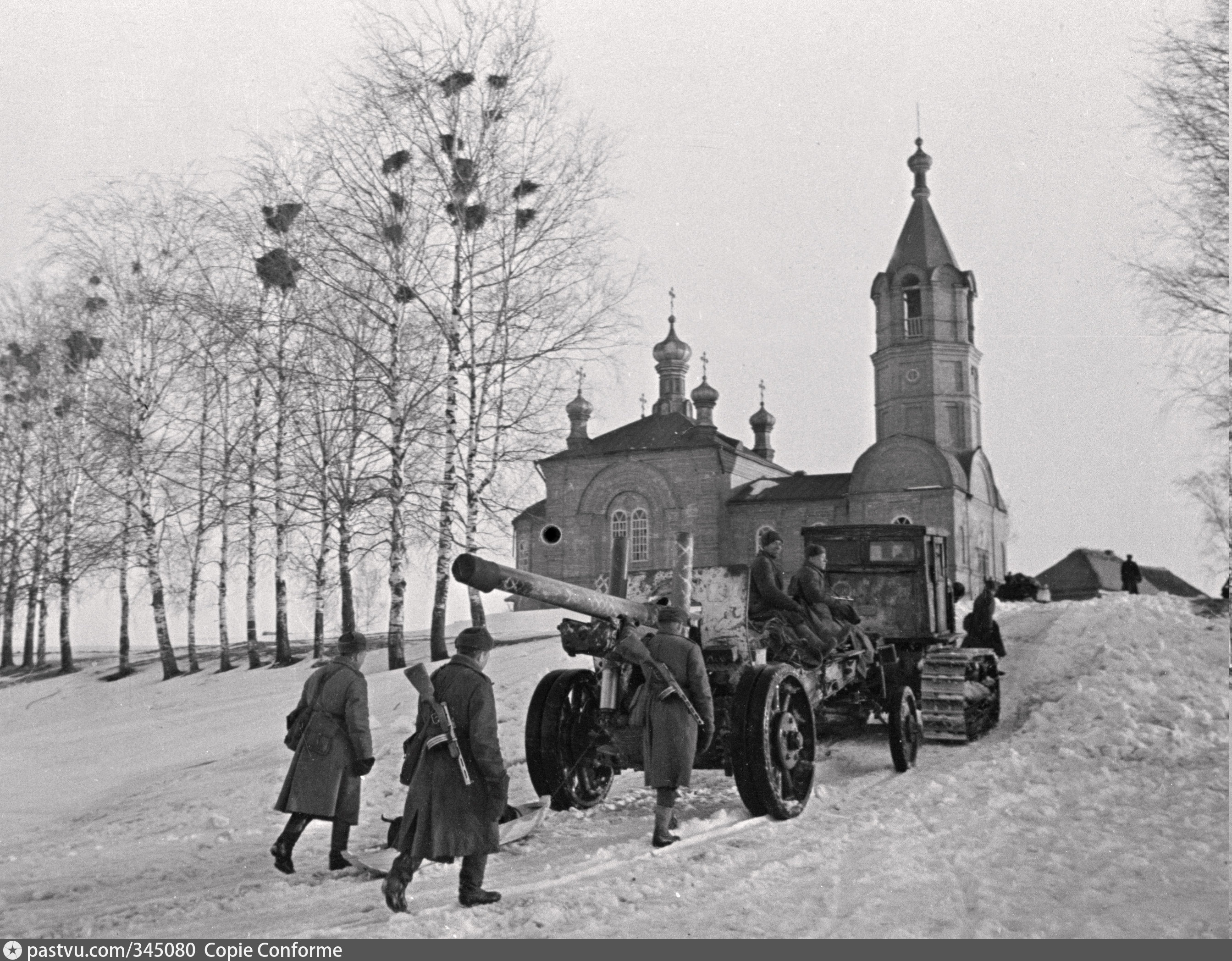 Церковь в великую отечественную. Освобождение Вязьмы 1943.