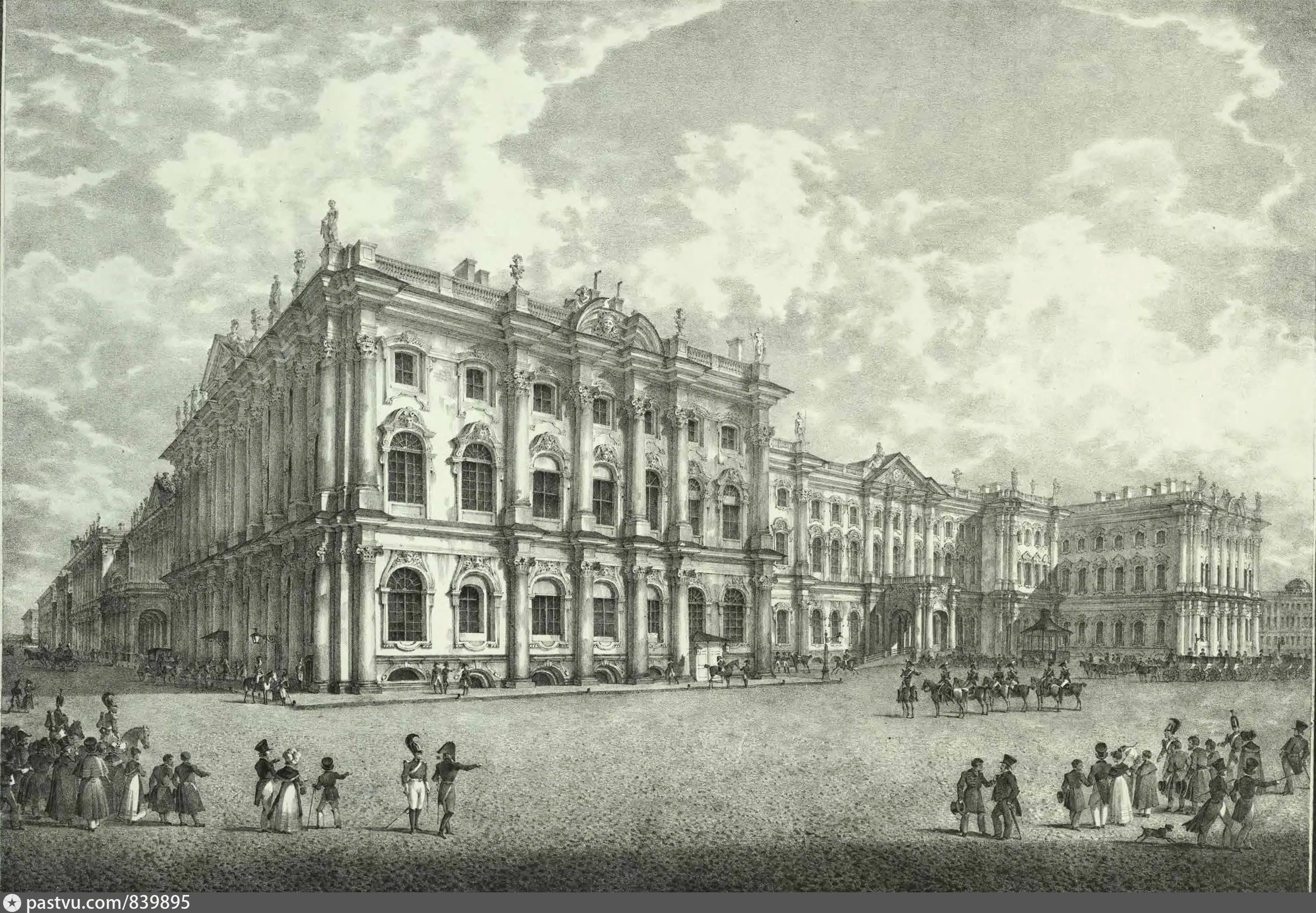 Зимний дворец в Санкт-Петербурге (1754-1762)