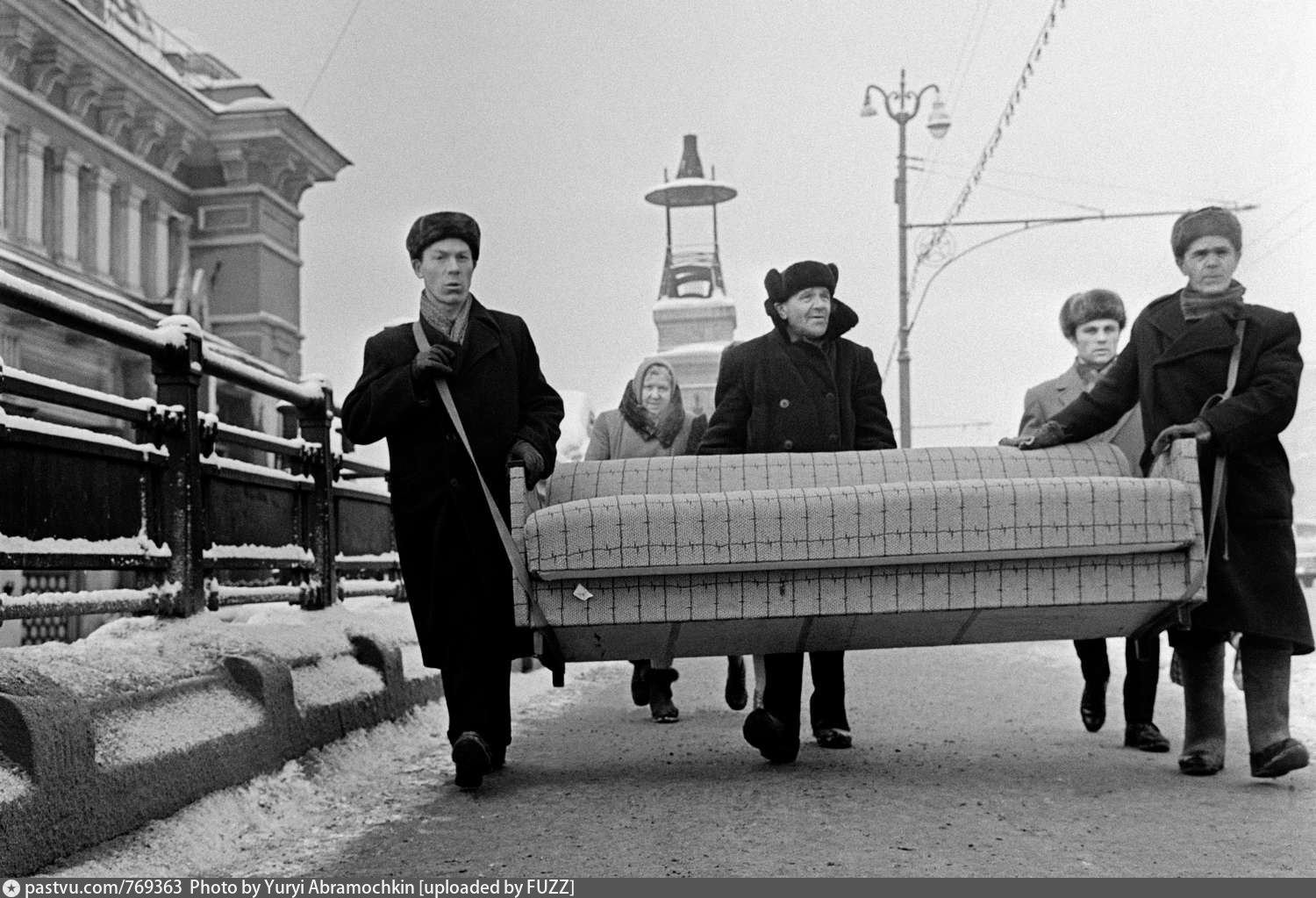 В каждом фото история. Москва 1969 год.