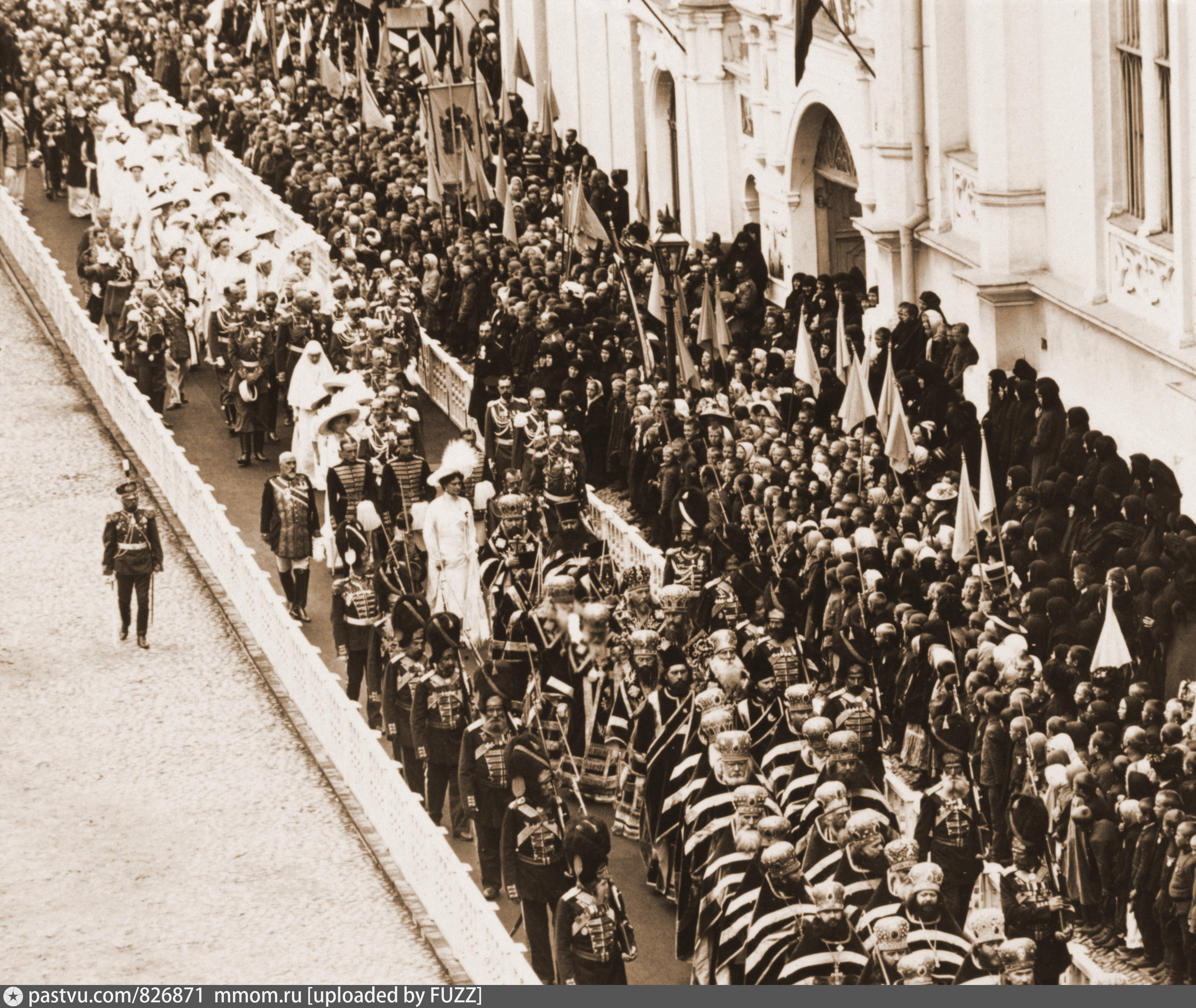 100 летие 1812 года. 1912 Крестный ход. Крестный ход на Бородинском поле 1912.