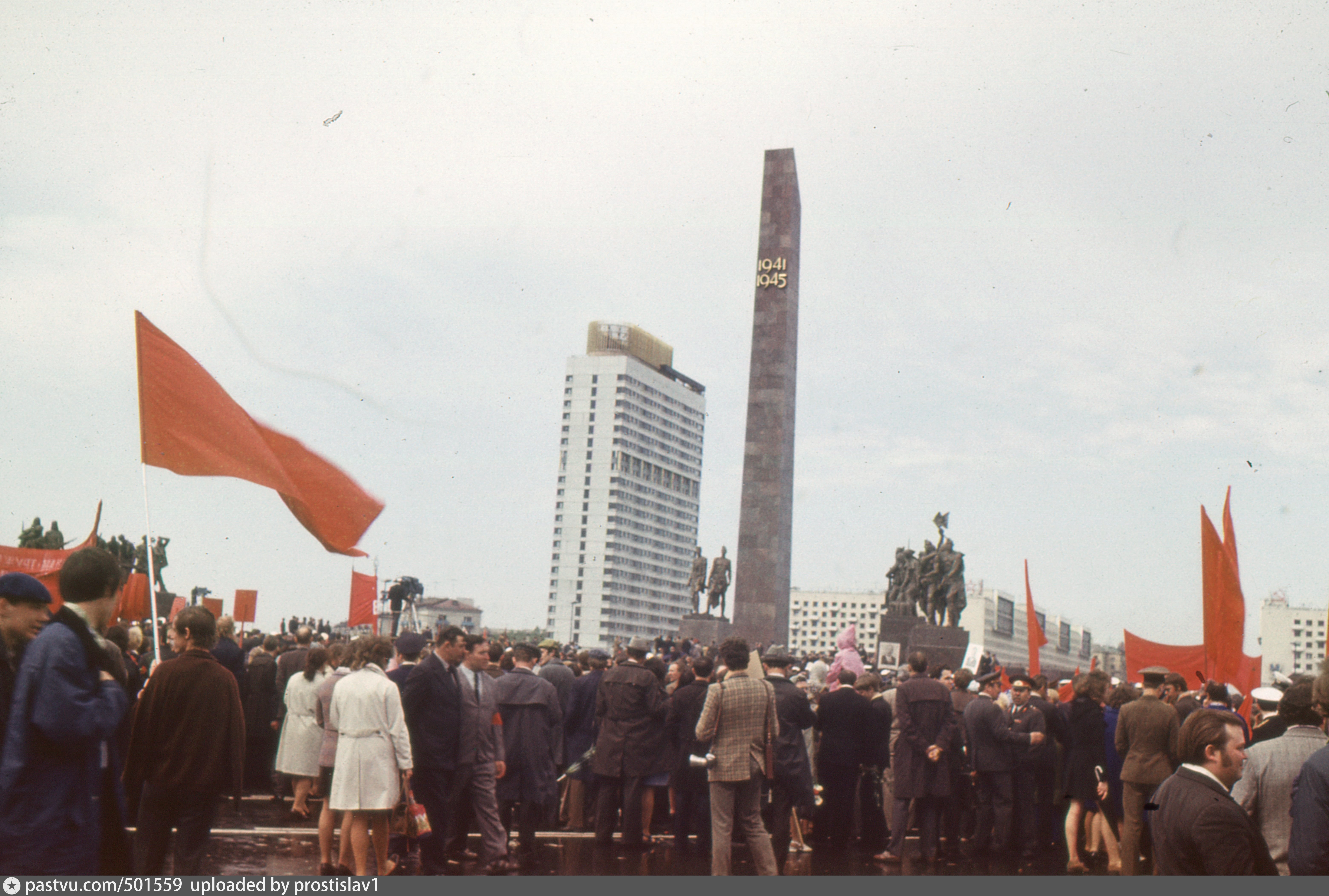 Ленинград 1975. Ленинград открытие монумента.