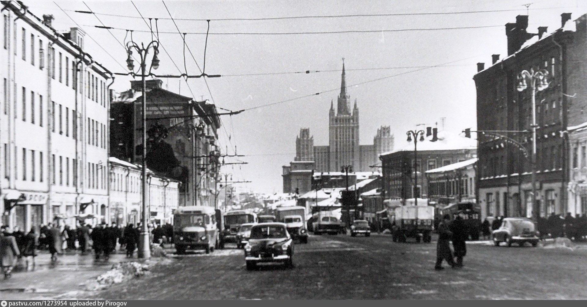 Улица красная Пресня 1960 годы